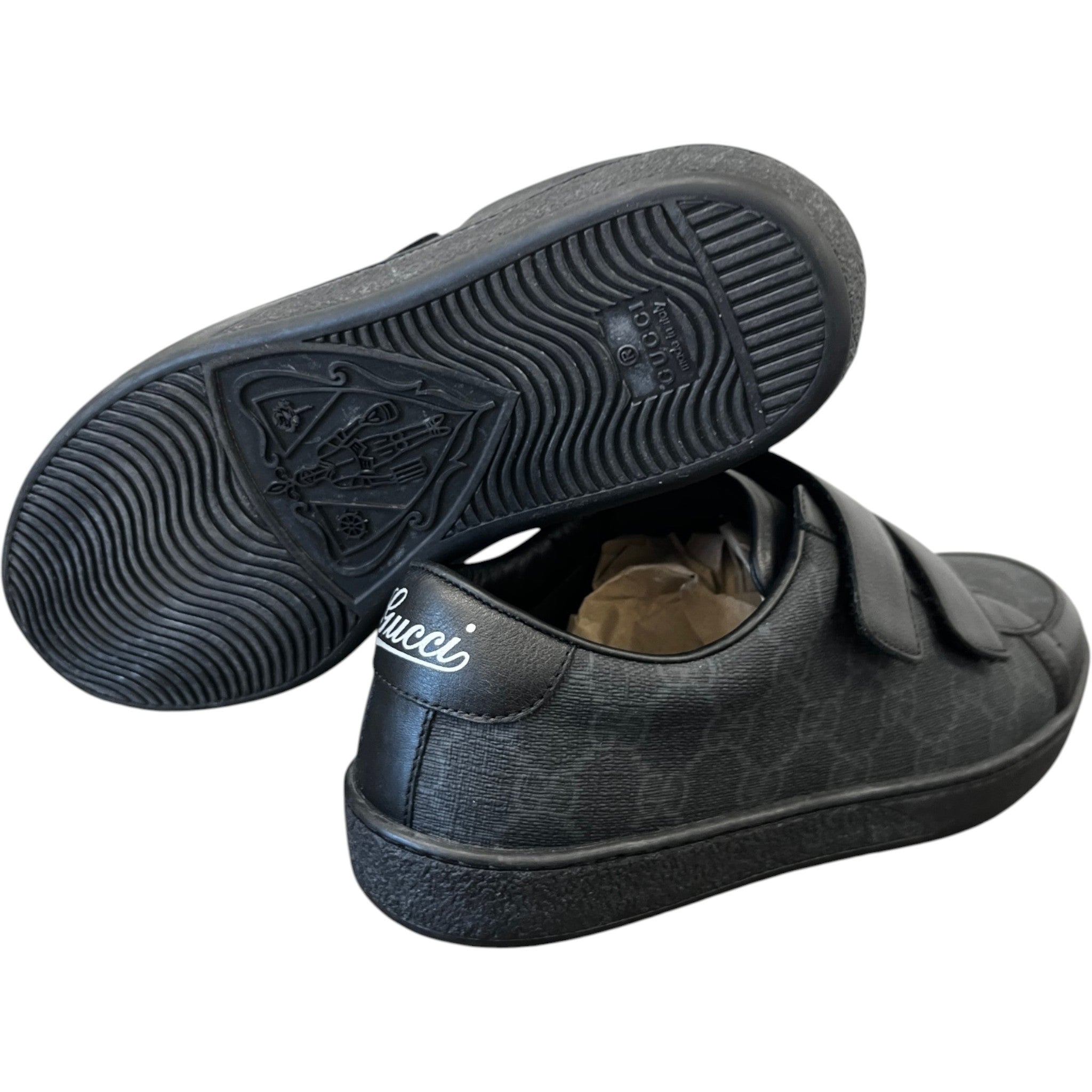 Women's Gg Supreme Ace Low Trainers Black Size EU 38.5 / UK 5.5