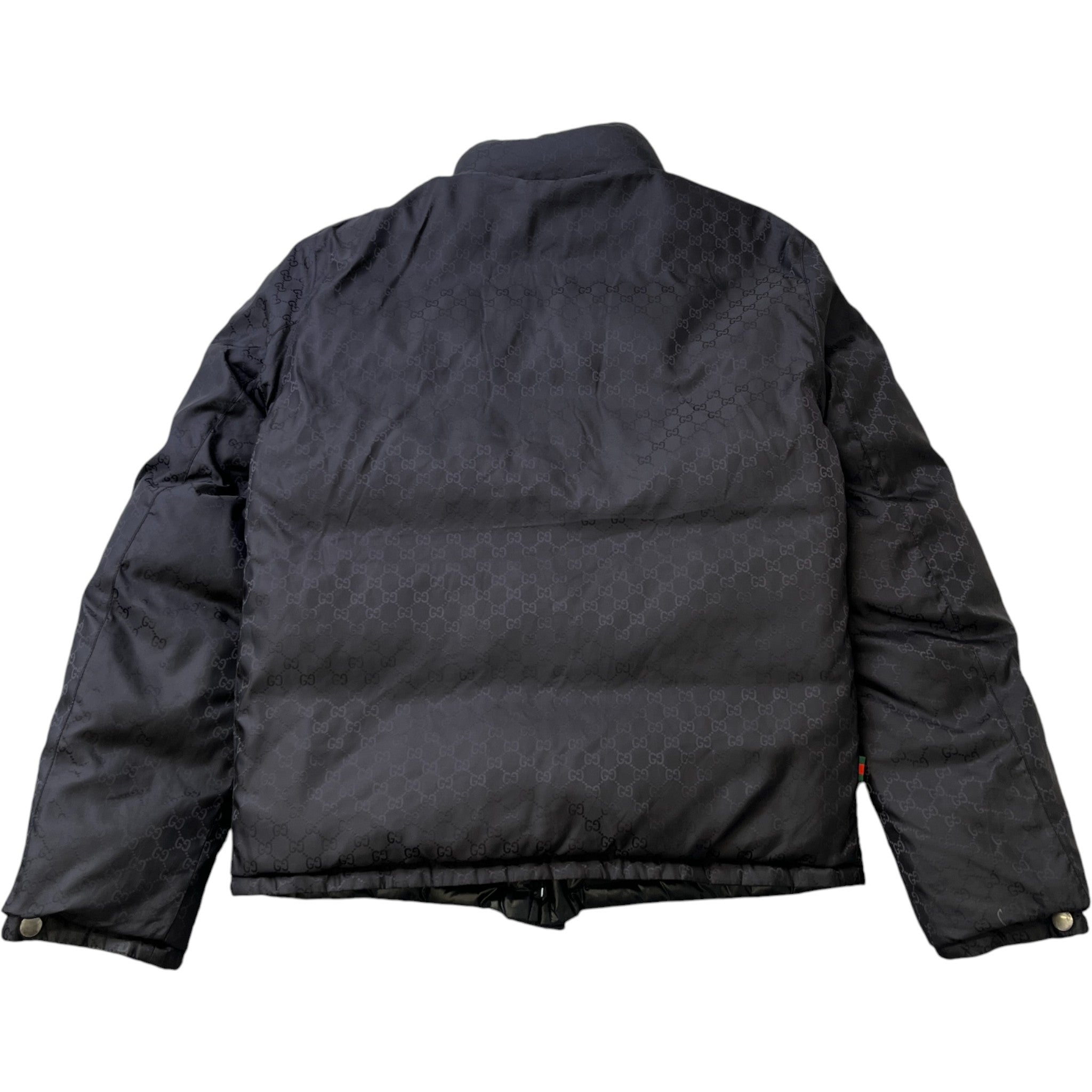 Men's Monogram Reversible Down Jacket Black Size IT 50 / L