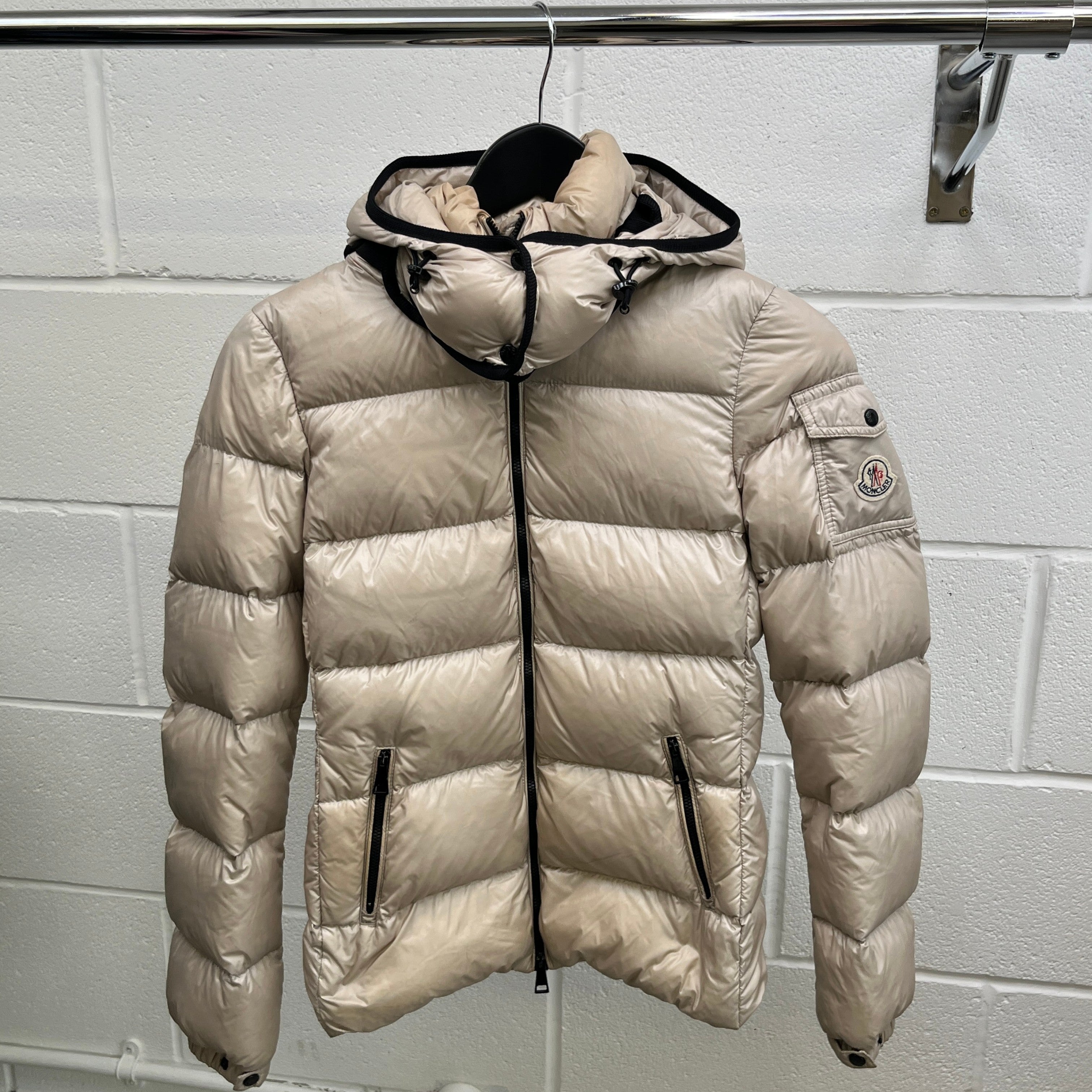 Women's Berre Down Jacket Beige Size 0 / UK 4