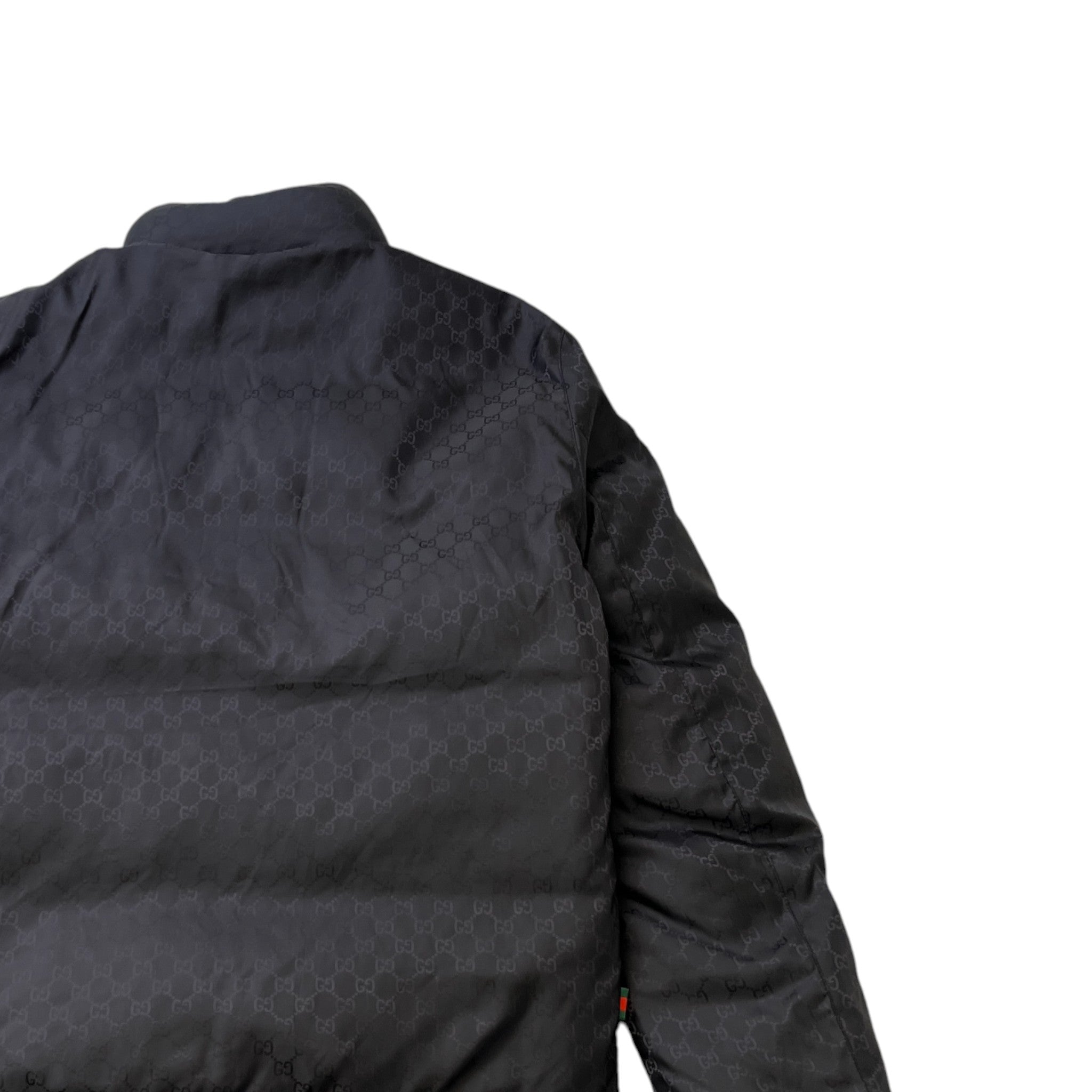 Men's Monogram Reversible Down Jacket Black Size IT 50 / L