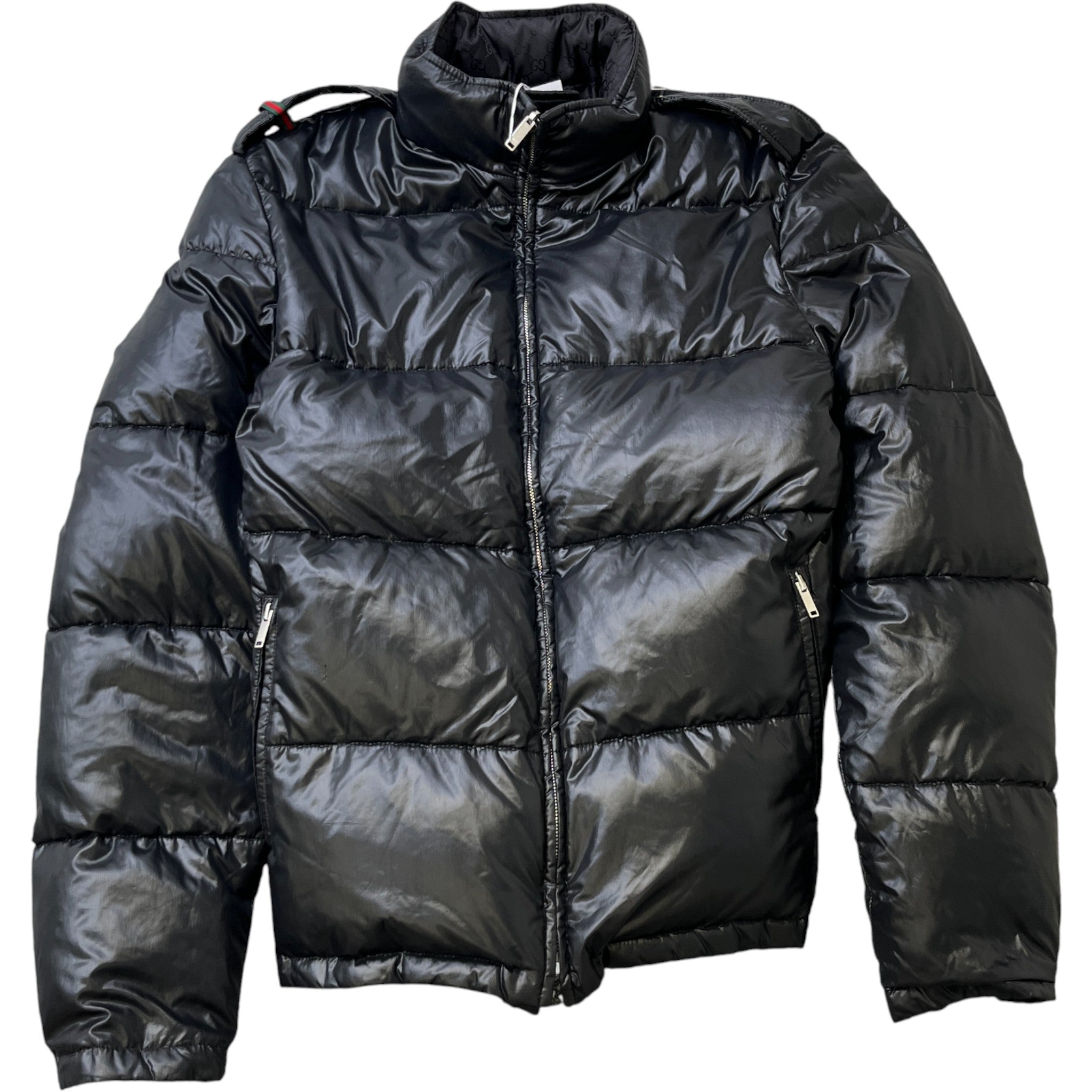 Men's Monogram Reversible Down Jacket Black Size IT 50 / L