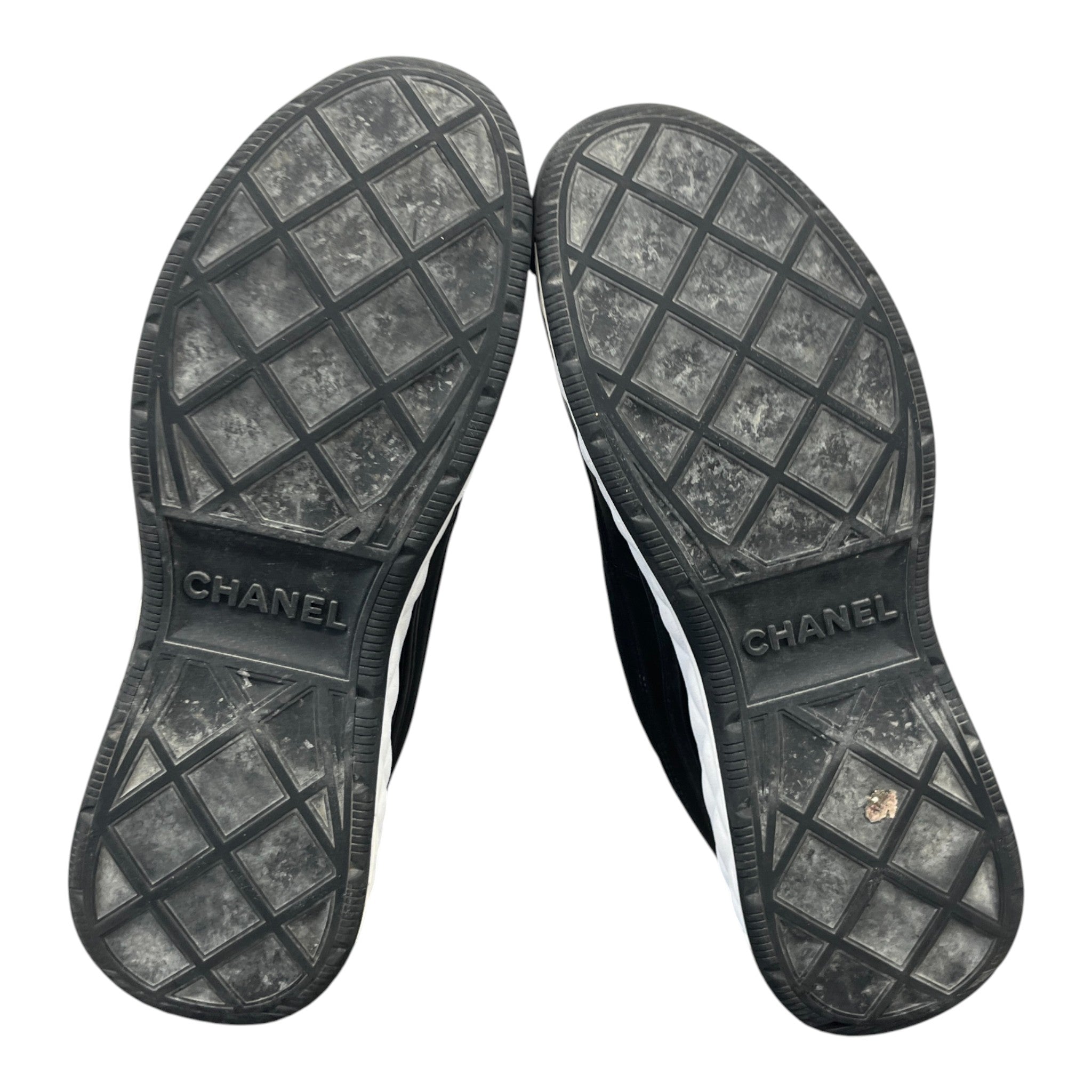 Men's Cc Logo Low Trainers Black Size EU 43 / UK 9