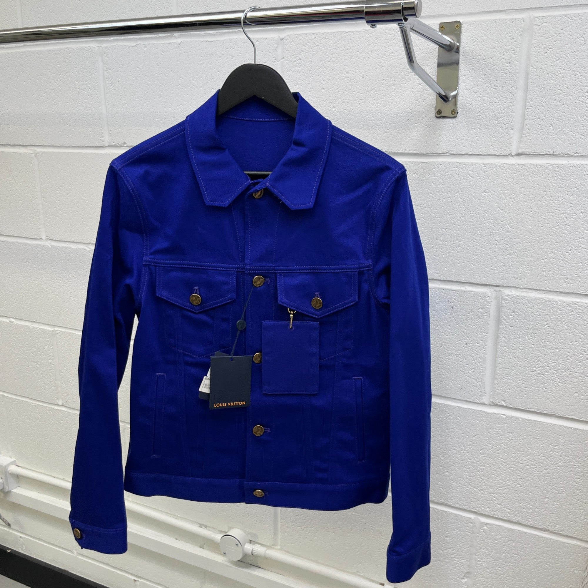 Men's Dna Denim Jacket Blue Size IT 44 / XS