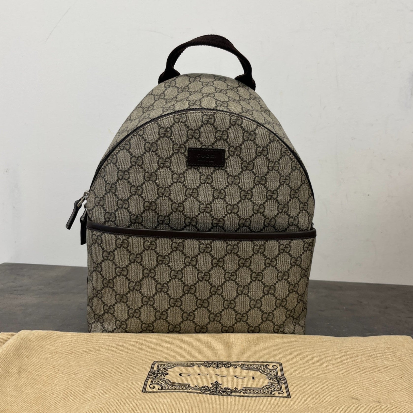 Women's Gg Supreme Backpack Beige