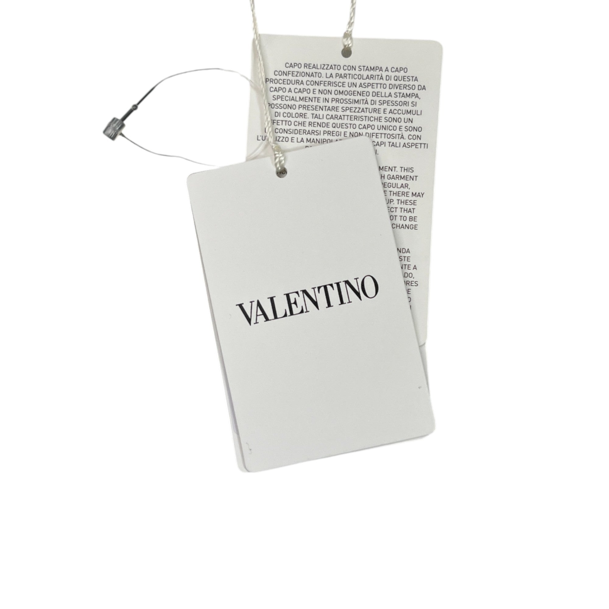 Men's Logo Print T-Shirt White Size XS