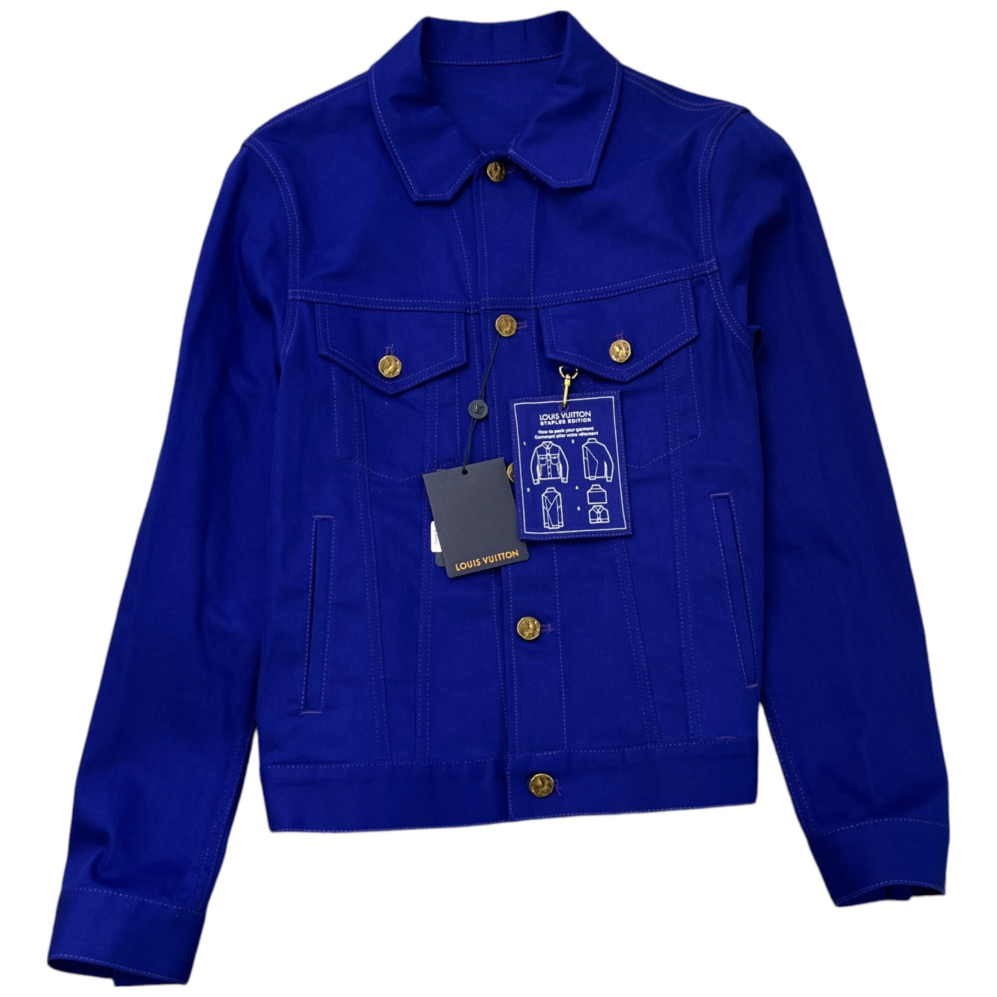 Men's Dna Denim Jacket Blue Size IT 44 / XS