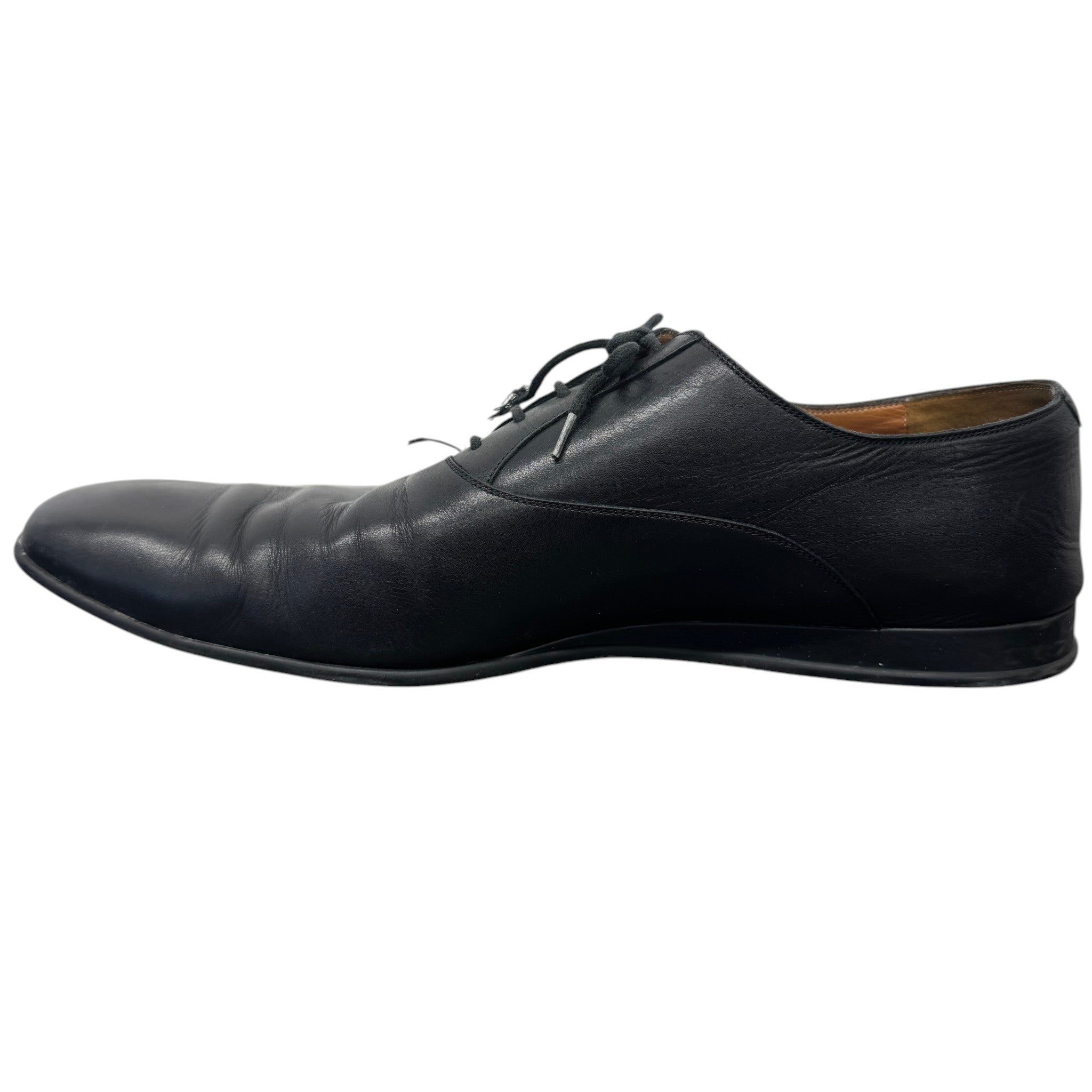 Men's Web Stripe Hebron Loafers Black Size EU 45.5 / UK 11.5