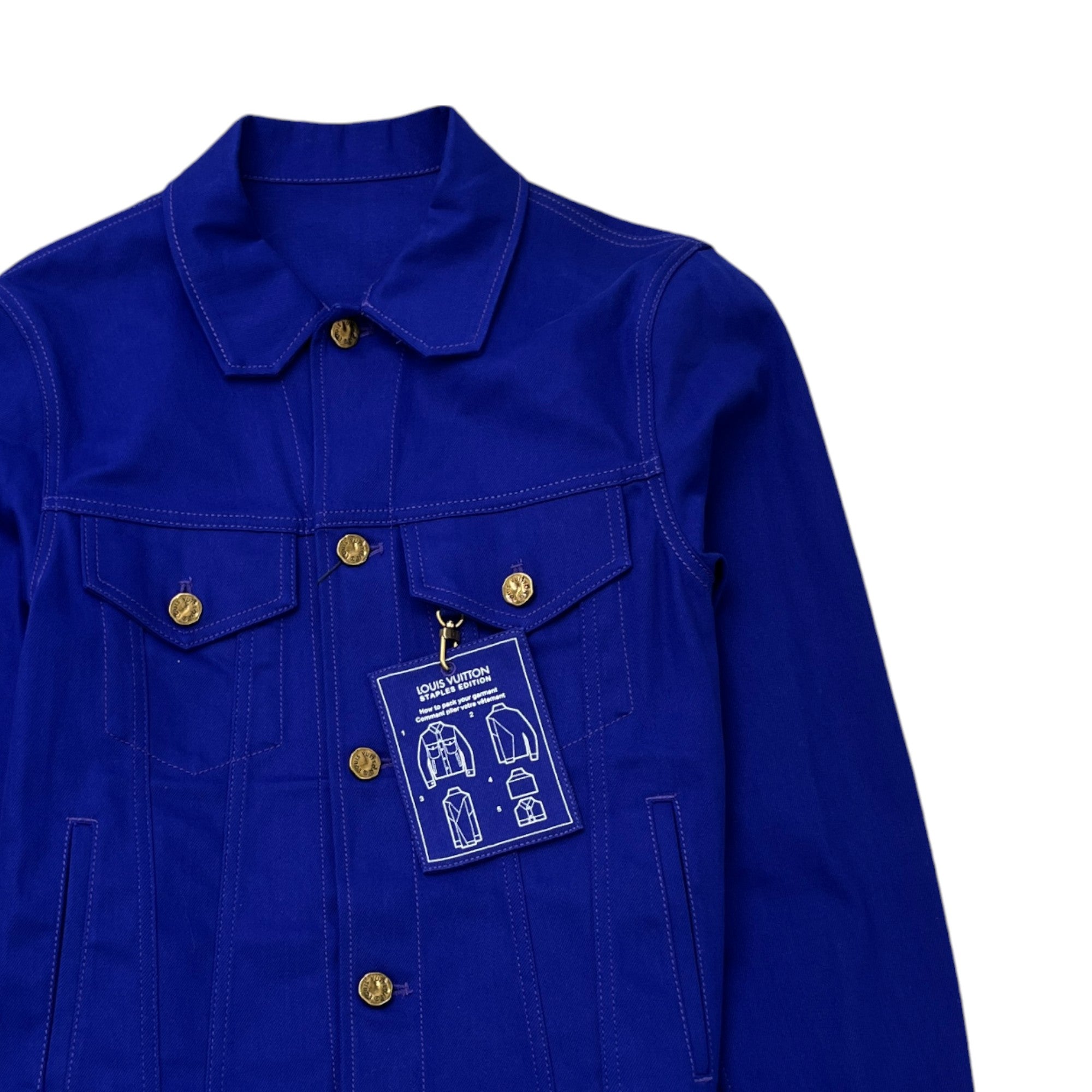 Men's Dna Denim Jacket Blue Size IT 44 / XS