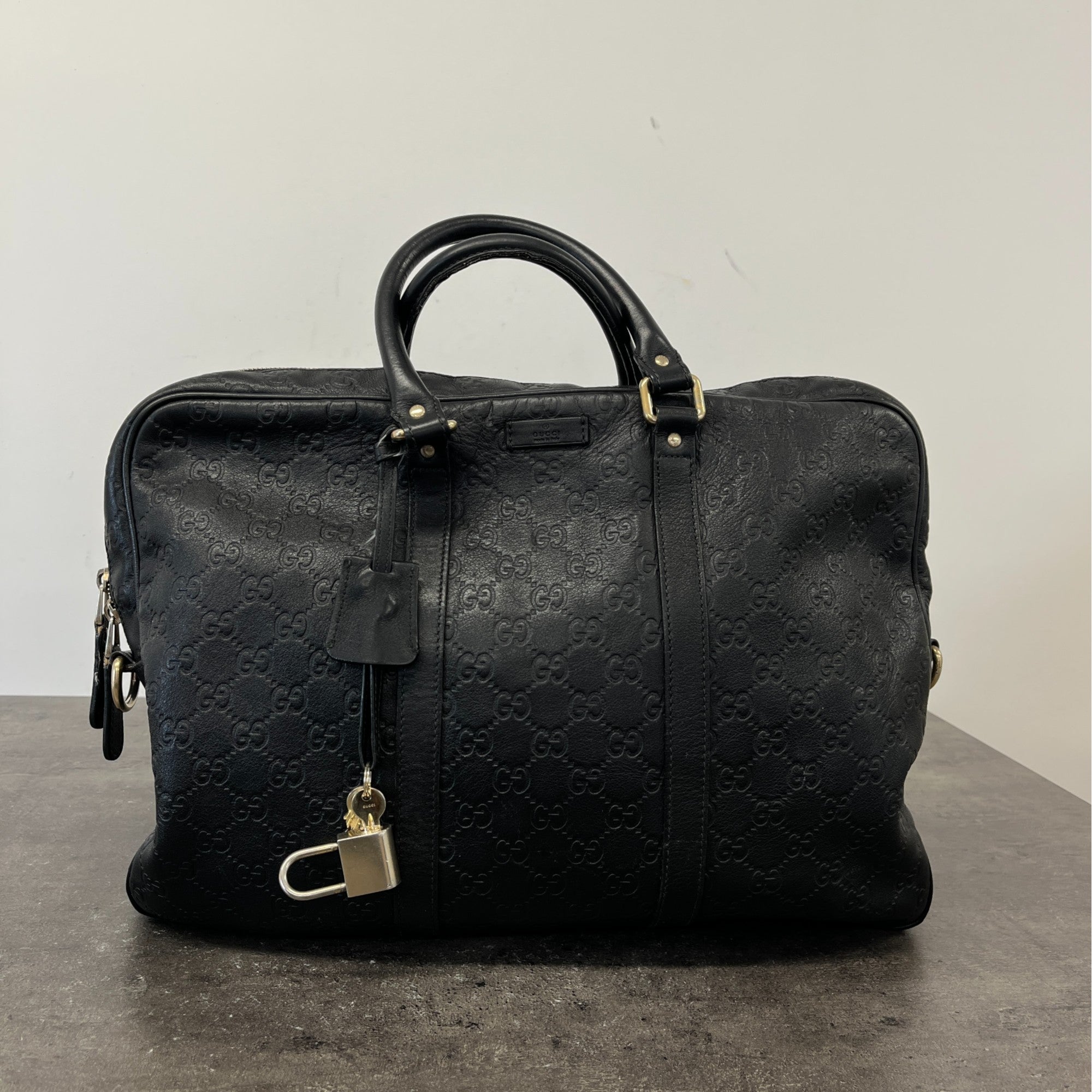 Men's Gg Supreme Brief Bag Black