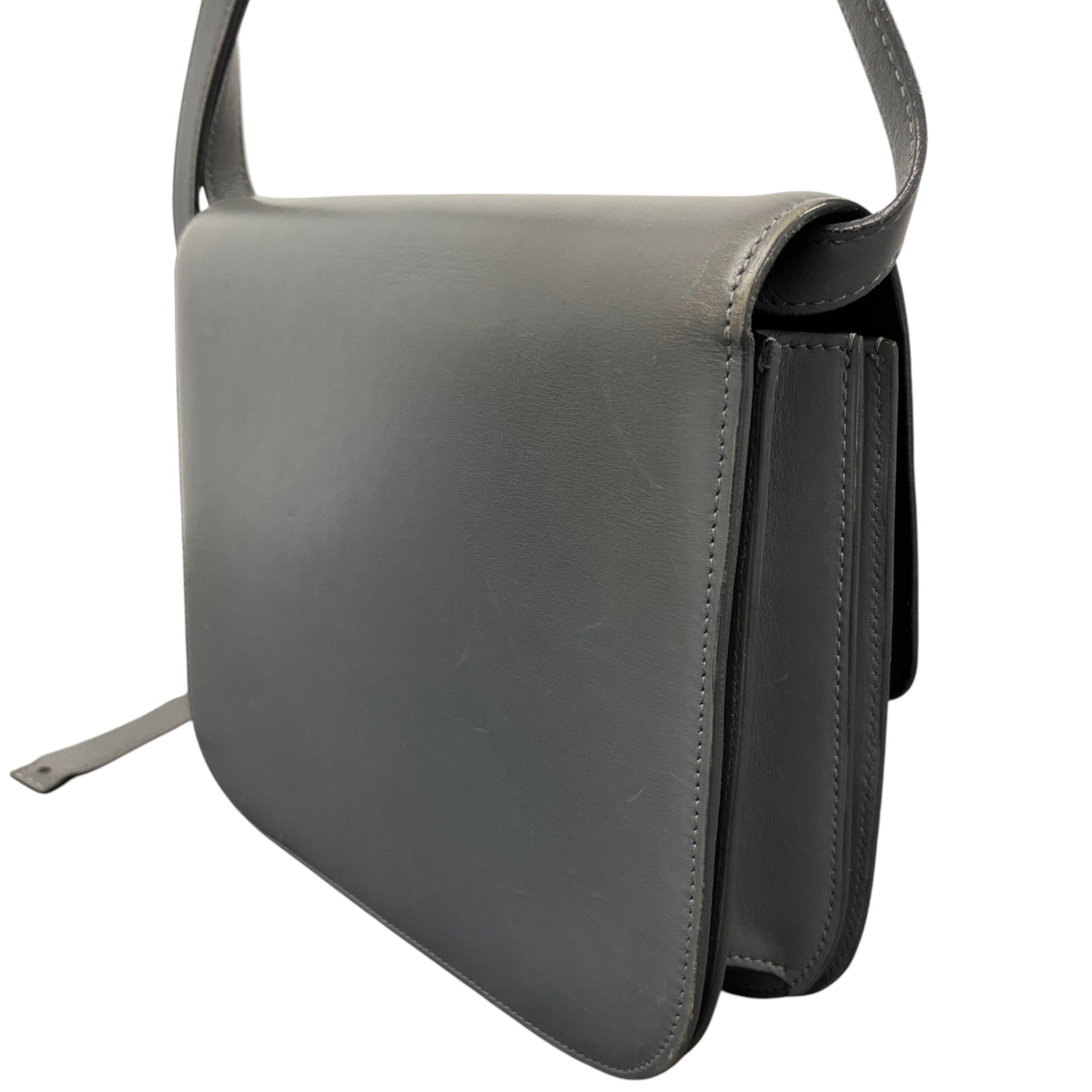 Women's Medium Box Handbag Grey