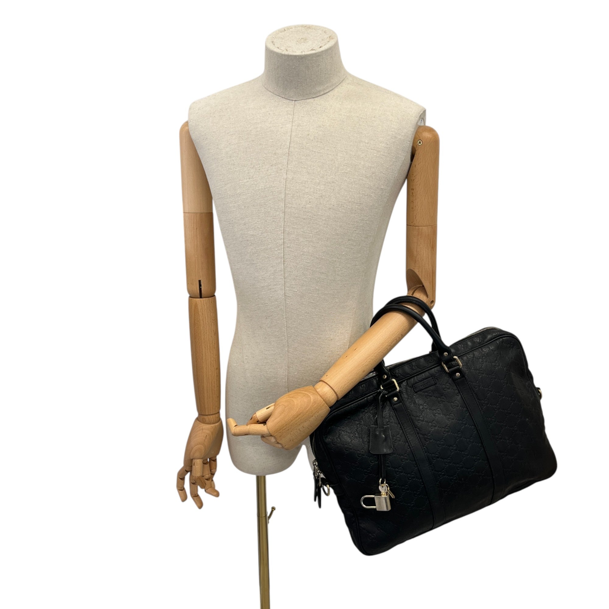 Men's Gg Supreme Brief Bag Black