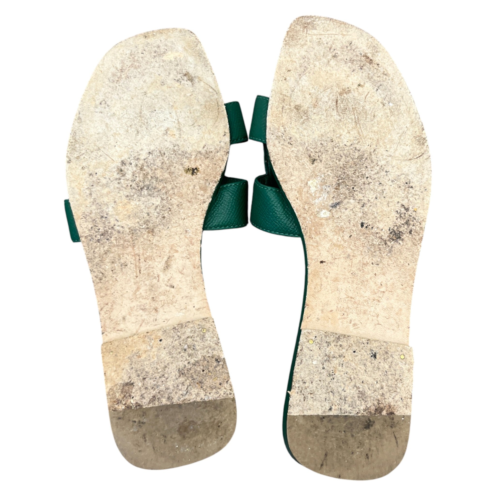 Women's Oran Sandals Green Size EU 37 / UK 4