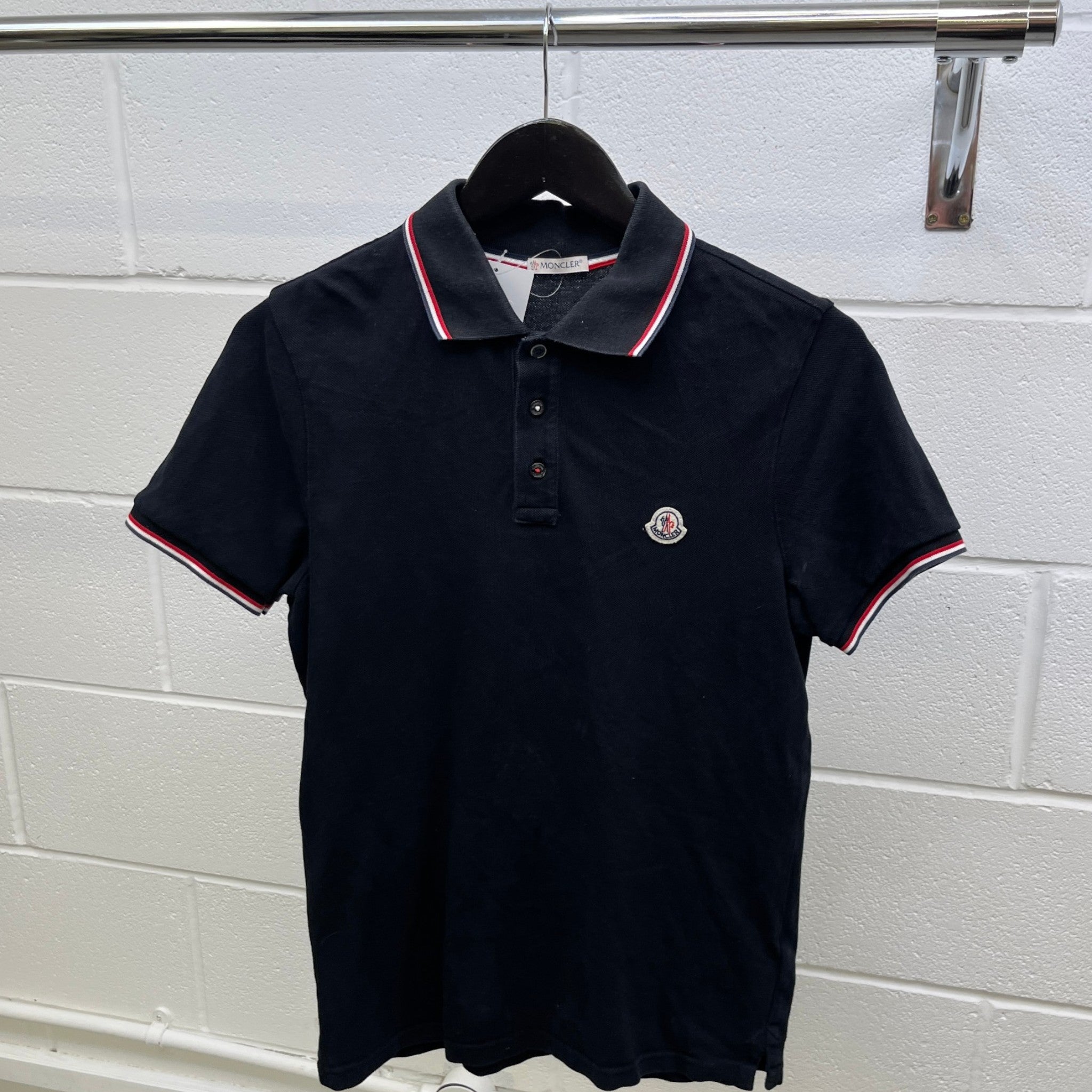 Men's Maglia Polo Shirt Black Size S