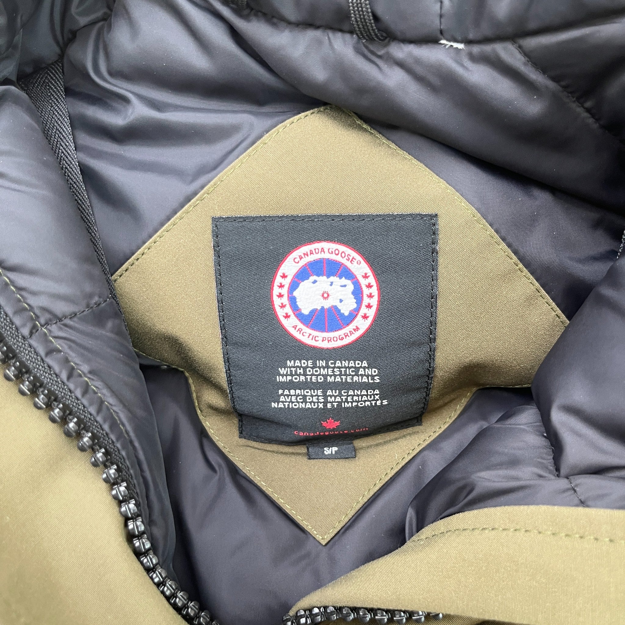 Women's Chilliwack Bomber Down Jacket Khaki Size S