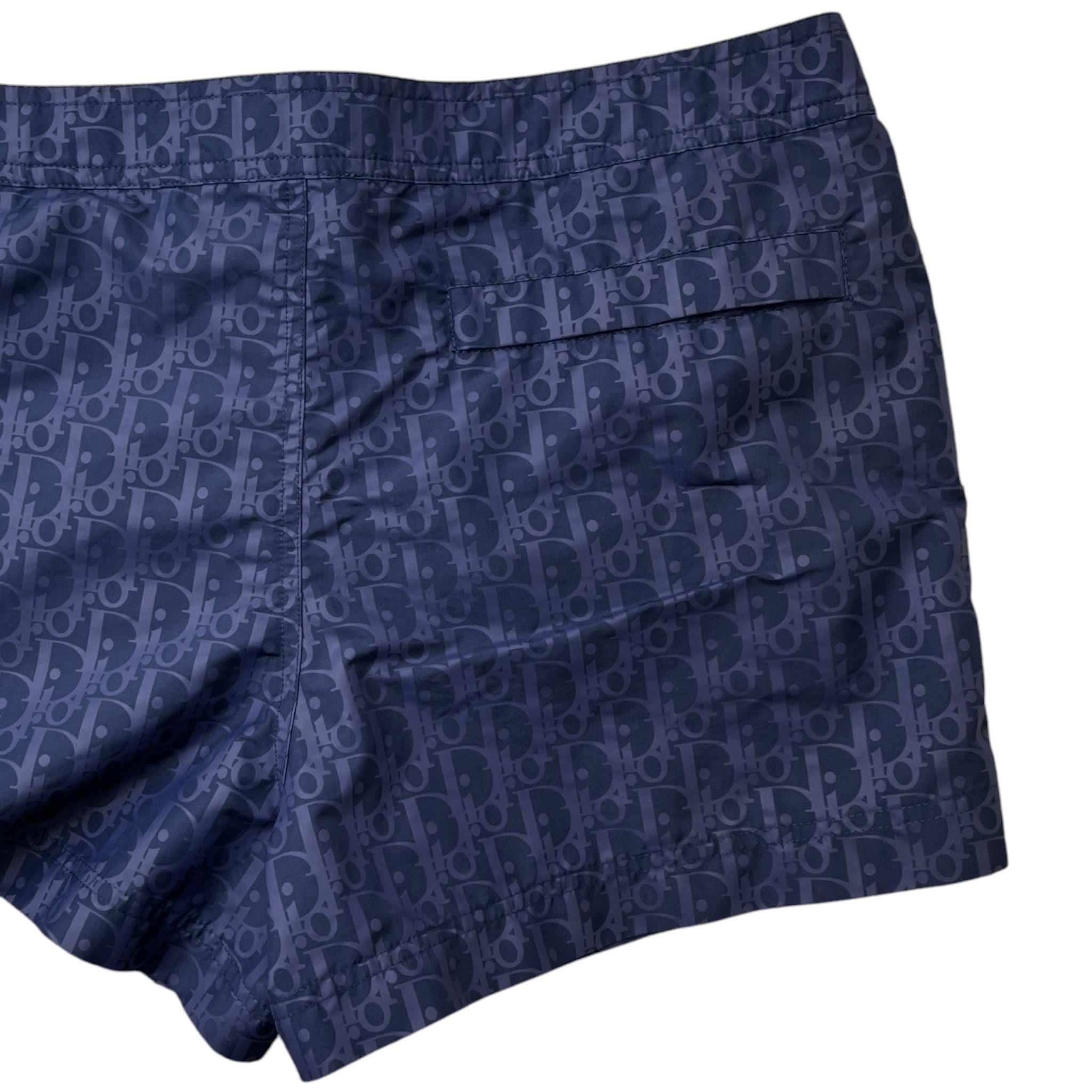 Men's Oblique Swim Shorts Navy Size M