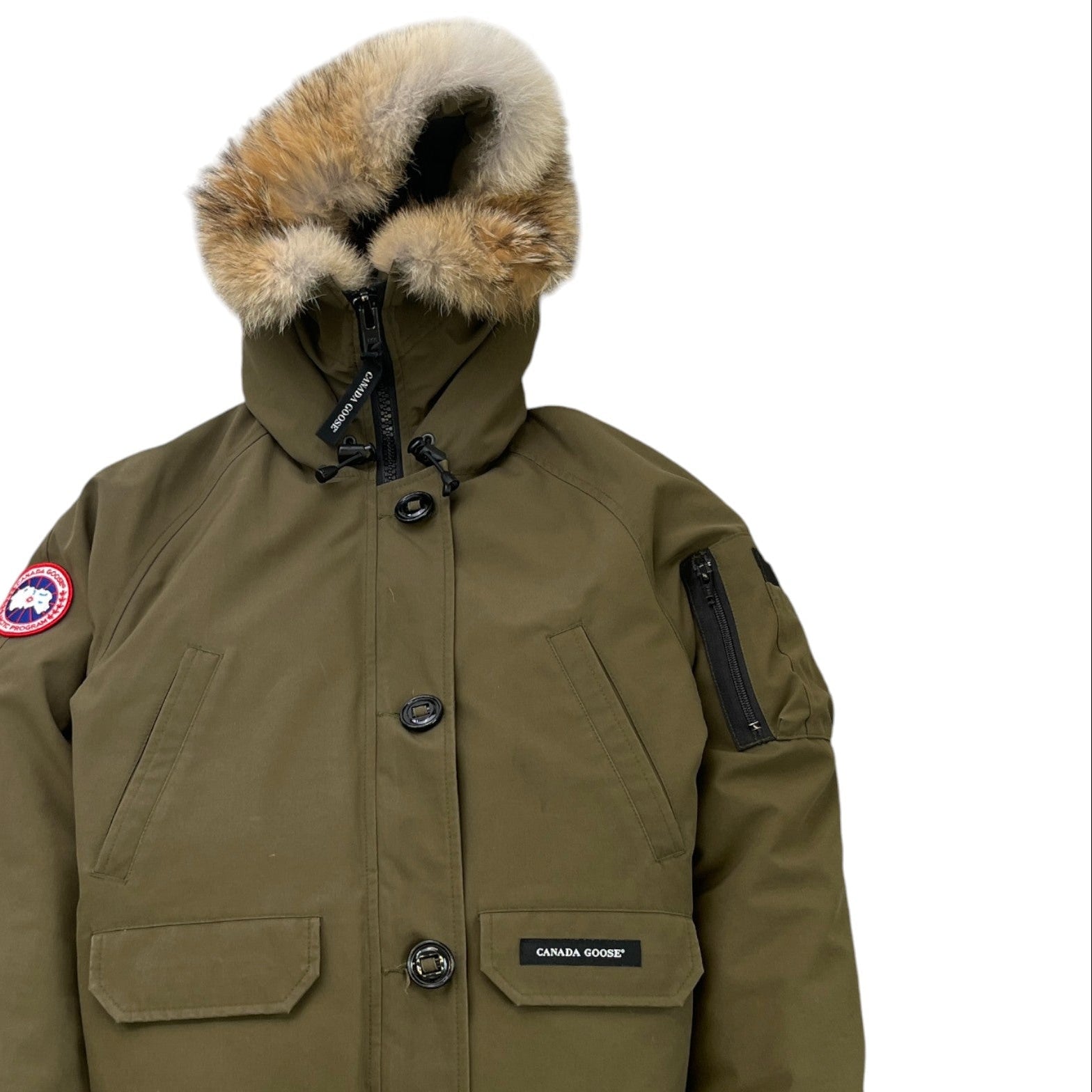 Women's Chilliwack Bomber Down Jacket Khaki Size S