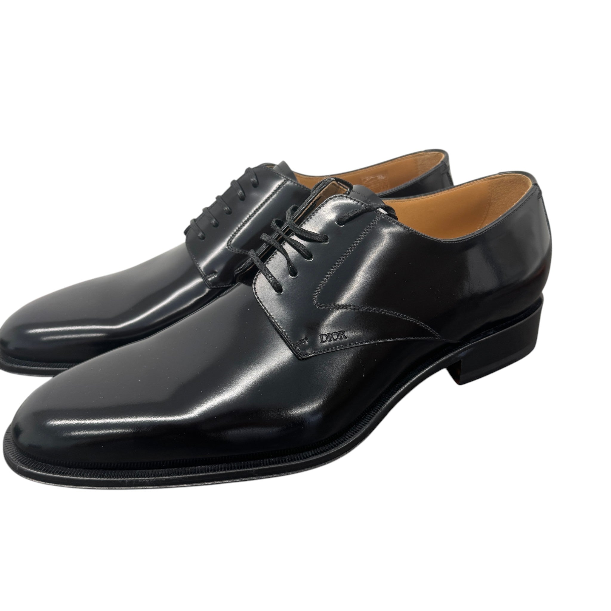 Men's Derby Loafers Black Size EU 43 / UK 9