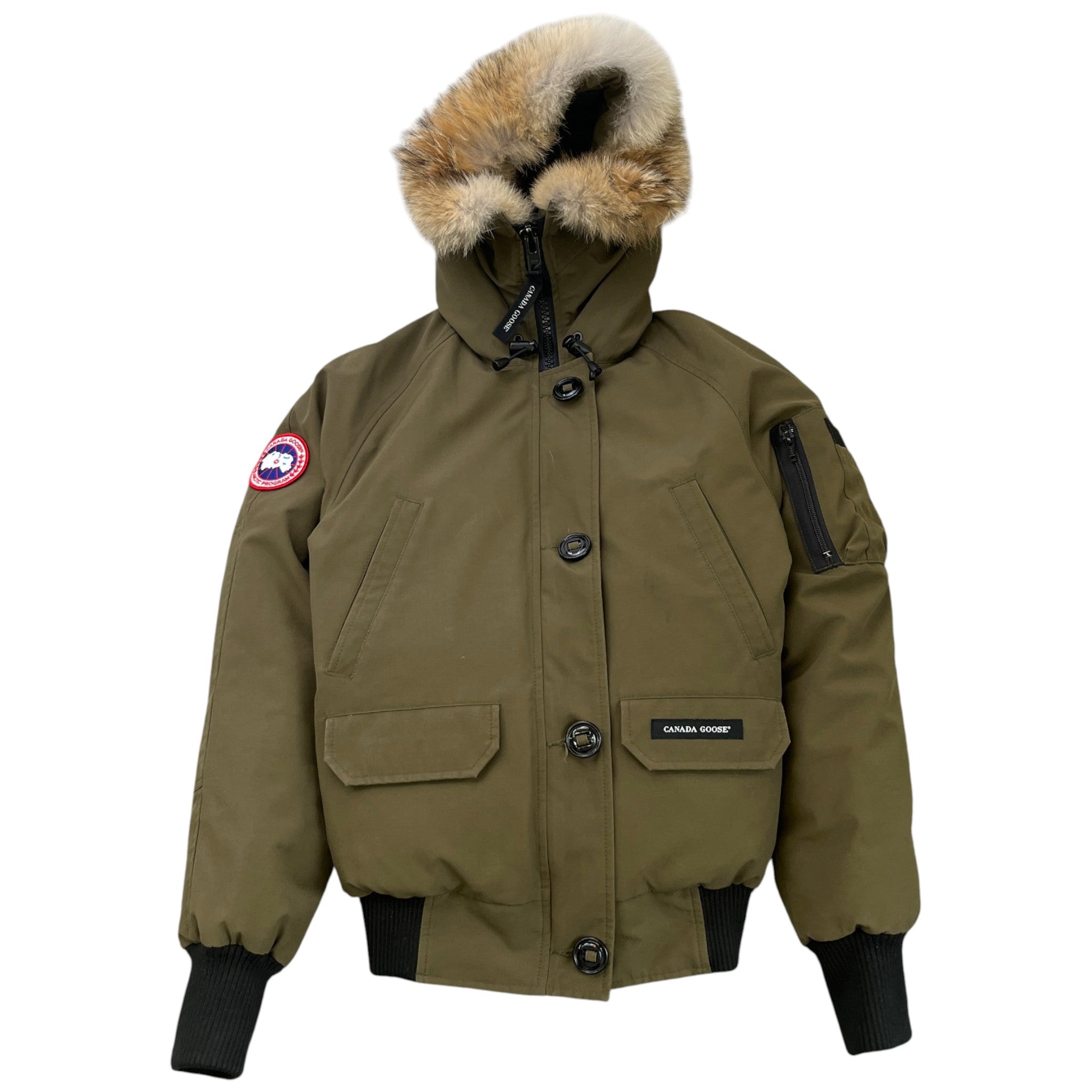 Women's Chilliwack Bomber Down Jacket Khaki Size S