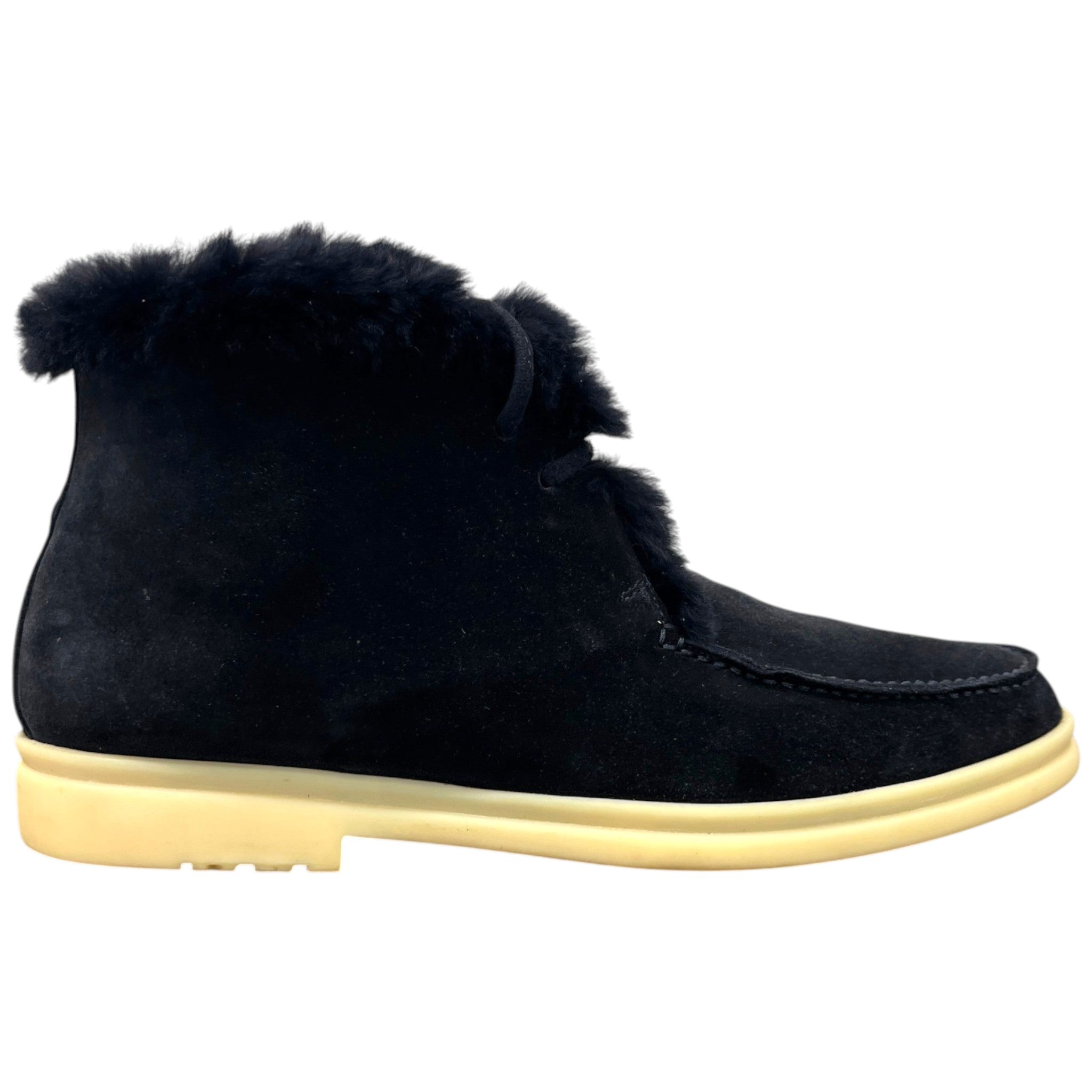 Men's Walk And Walk Fur Lined Boots Navy Size EU 40 / UK 6