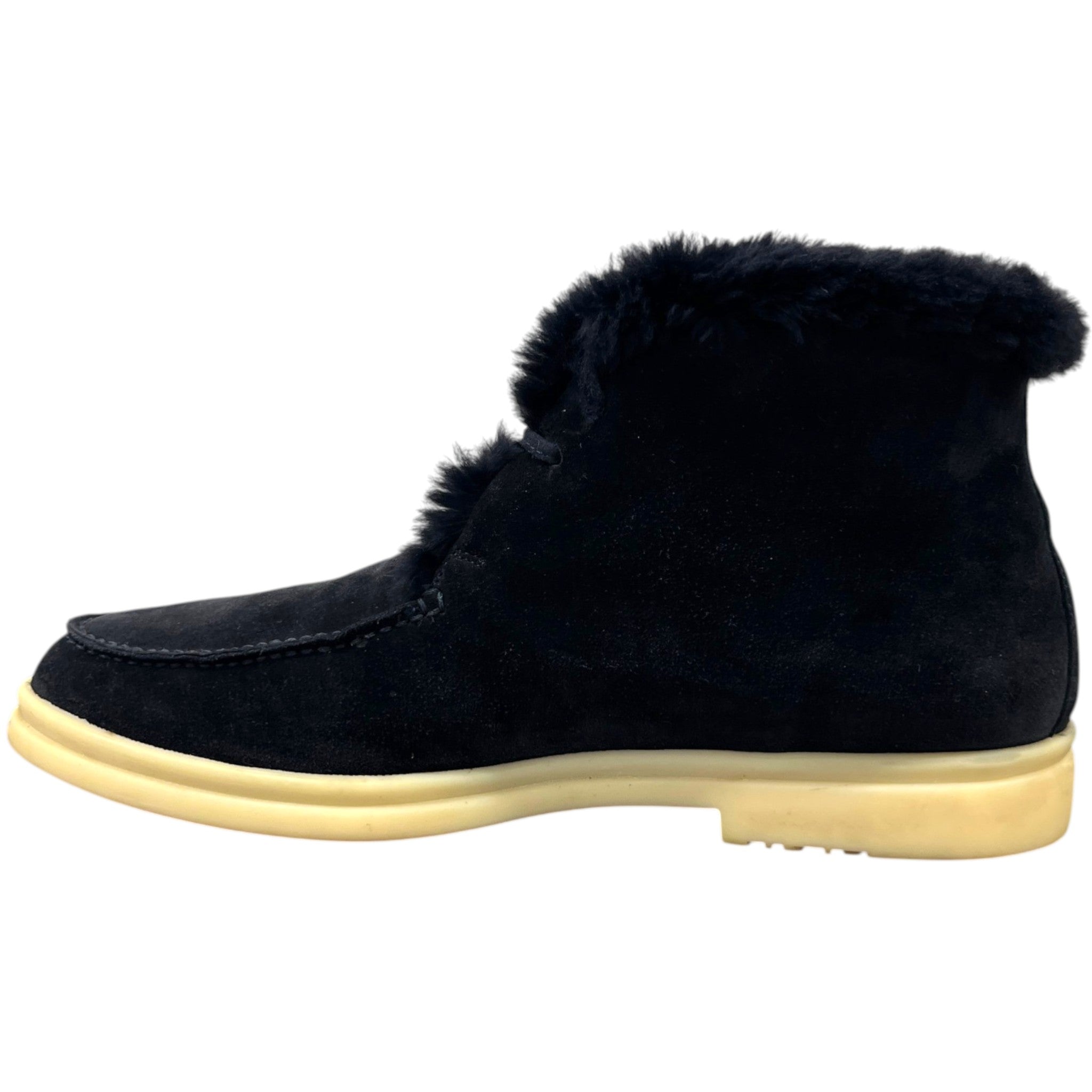 Men's Walk And Walk Fur Lined Boots Navy Size EU 40 / UK 6
