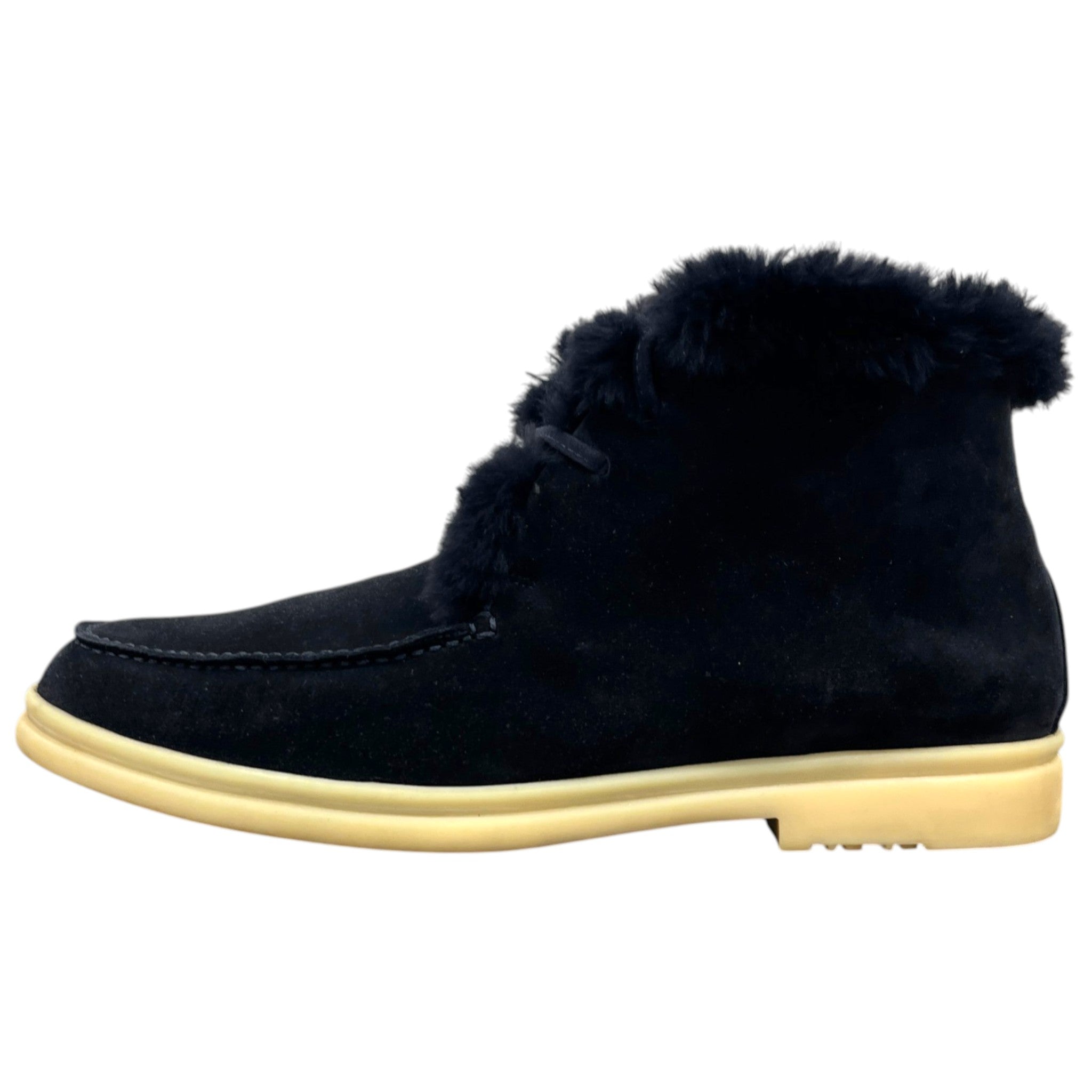 Men's Walk And Walk Fur Lined Boots Navy Size EU 40 / UK 6