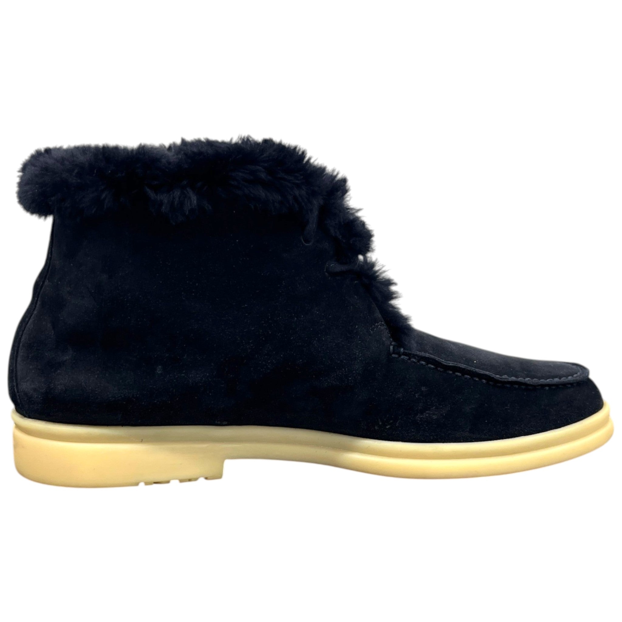 Men's Walk And Walk Fur Lined Boots Navy Size EU 40 / UK 6