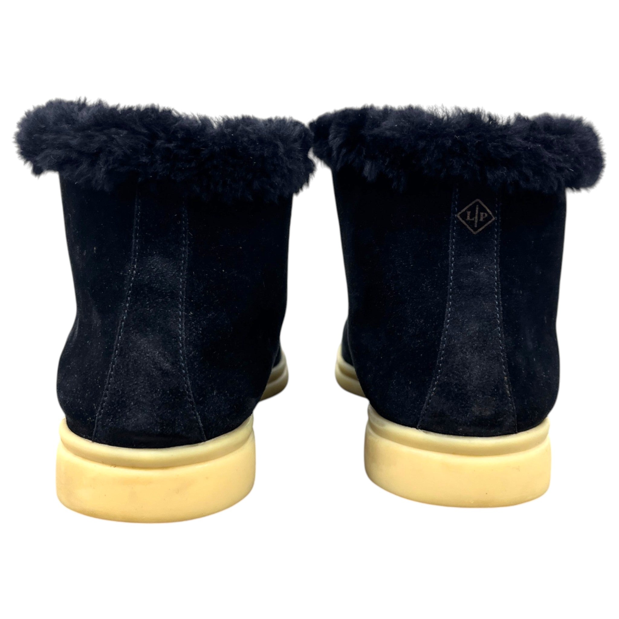 Men's Walk And Walk Fur Lined Boots Navy Size EU 40 / UK 6