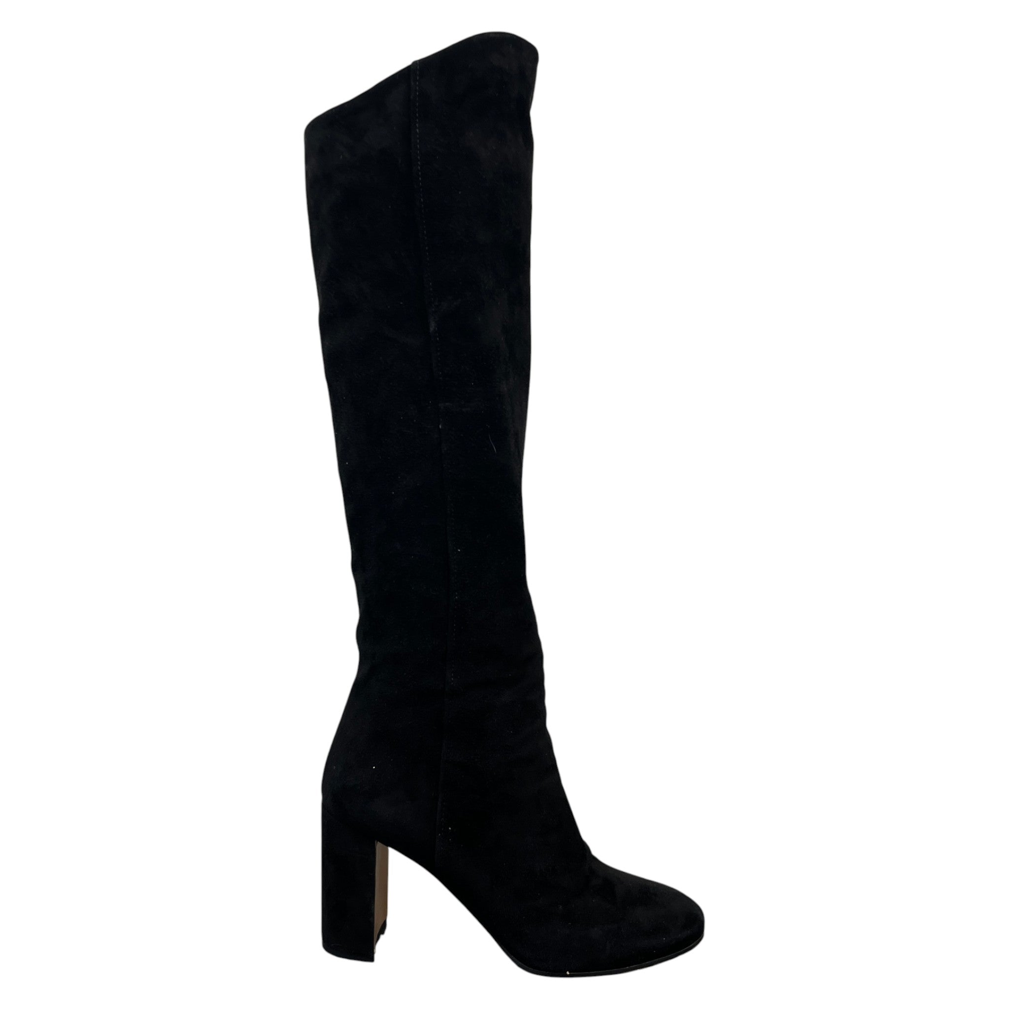 Women's Suede Knee High Boots Black Size EU 36 / UK 3