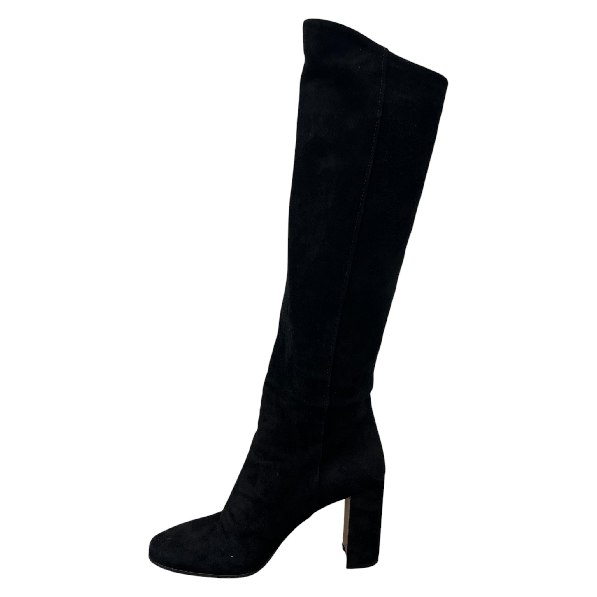 Women's Suede Knee High Boots Black Size EU 36 / UK 3
