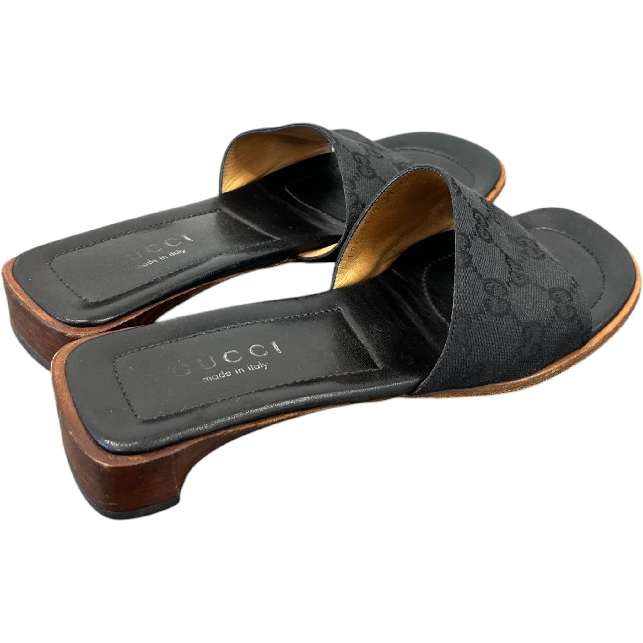 Women's Gg Supreme Sandals Black Size EU 37 / UK 4