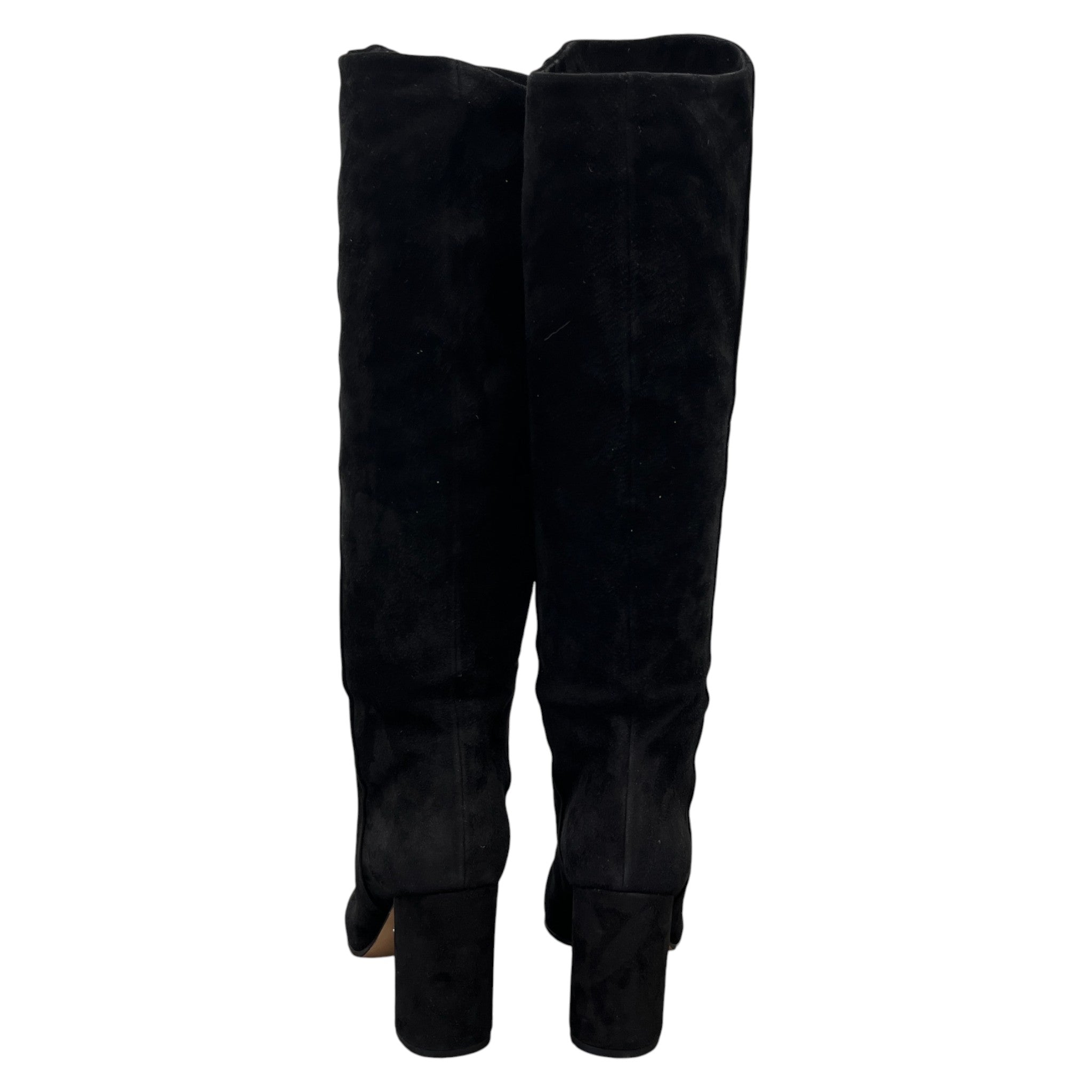 Women's Suede Knee High Boots Black Size EU 36 / UK 3