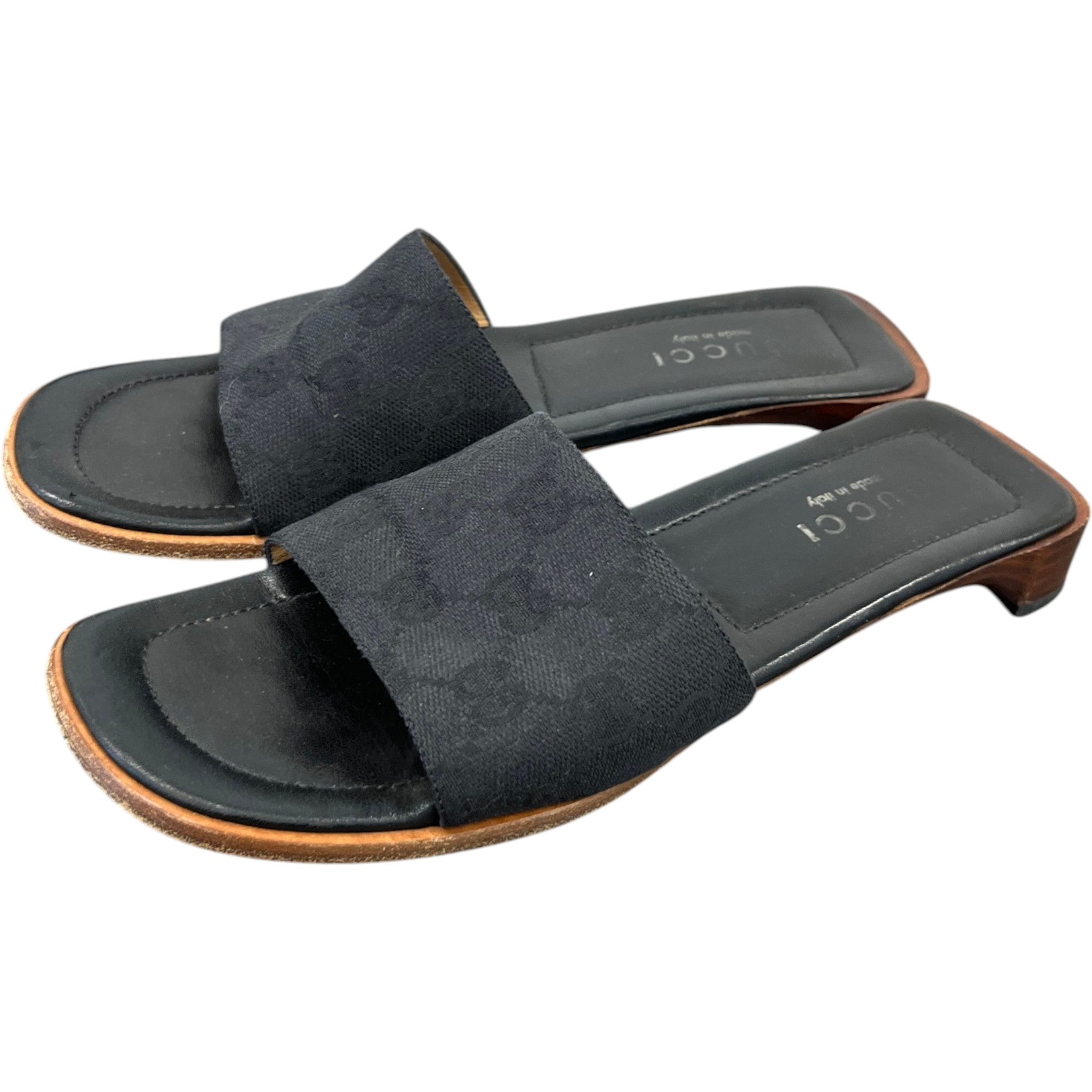 Women's Gg Supreme Sandals Black Size EU 37 / UK 4