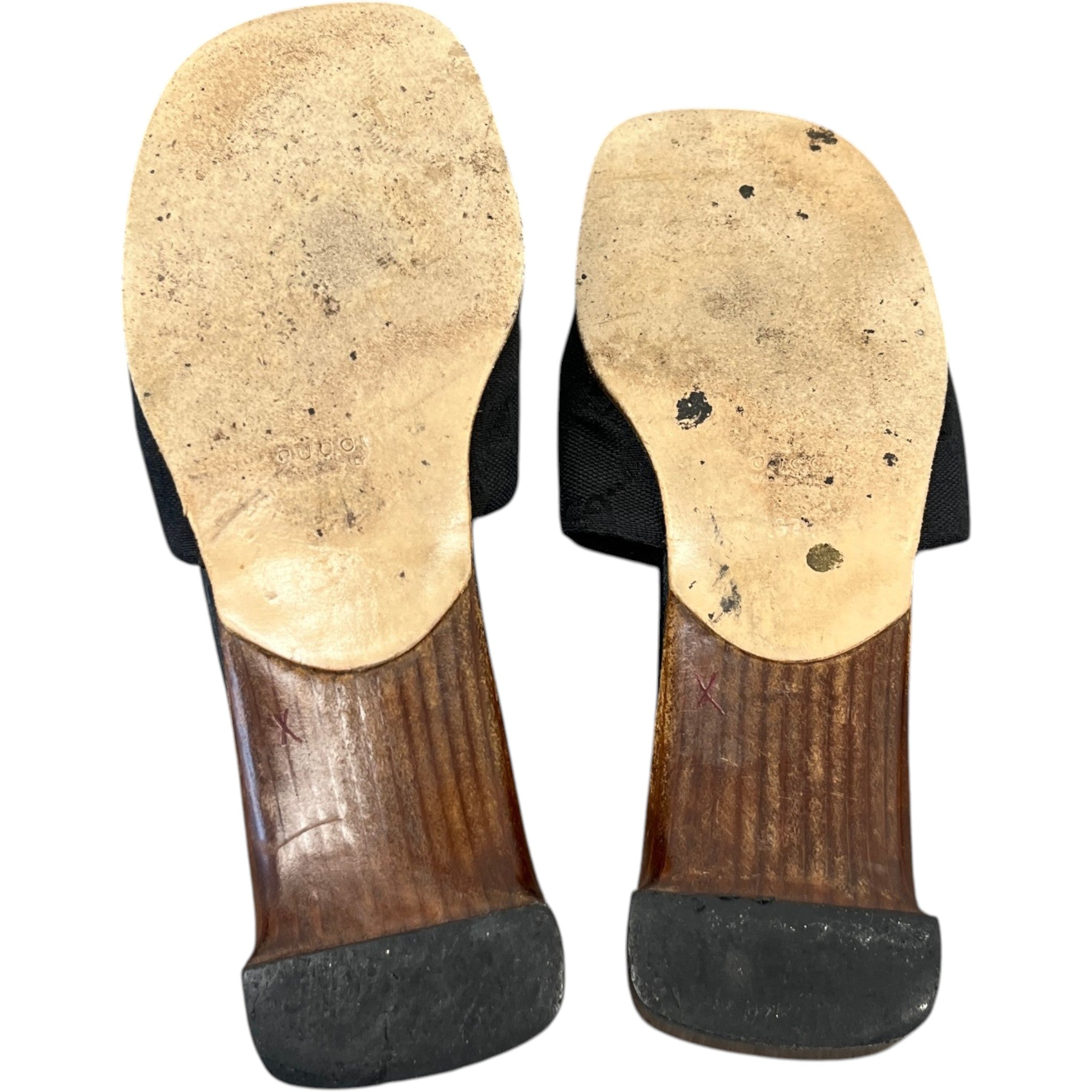 Women's Gg Supreme Sandals Black Size EU 37 / UK 4