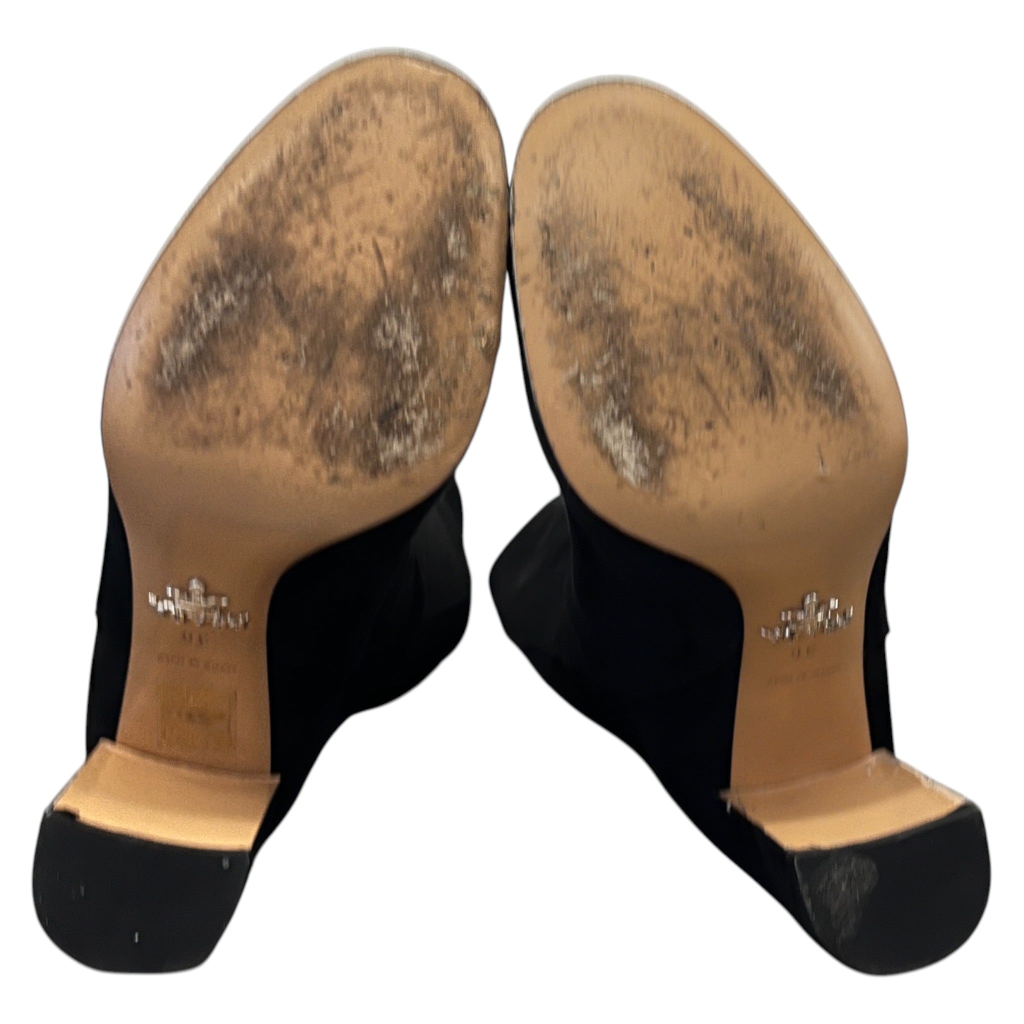 Women's Suede Knee High Boots Black Size EU 36 / UK 3