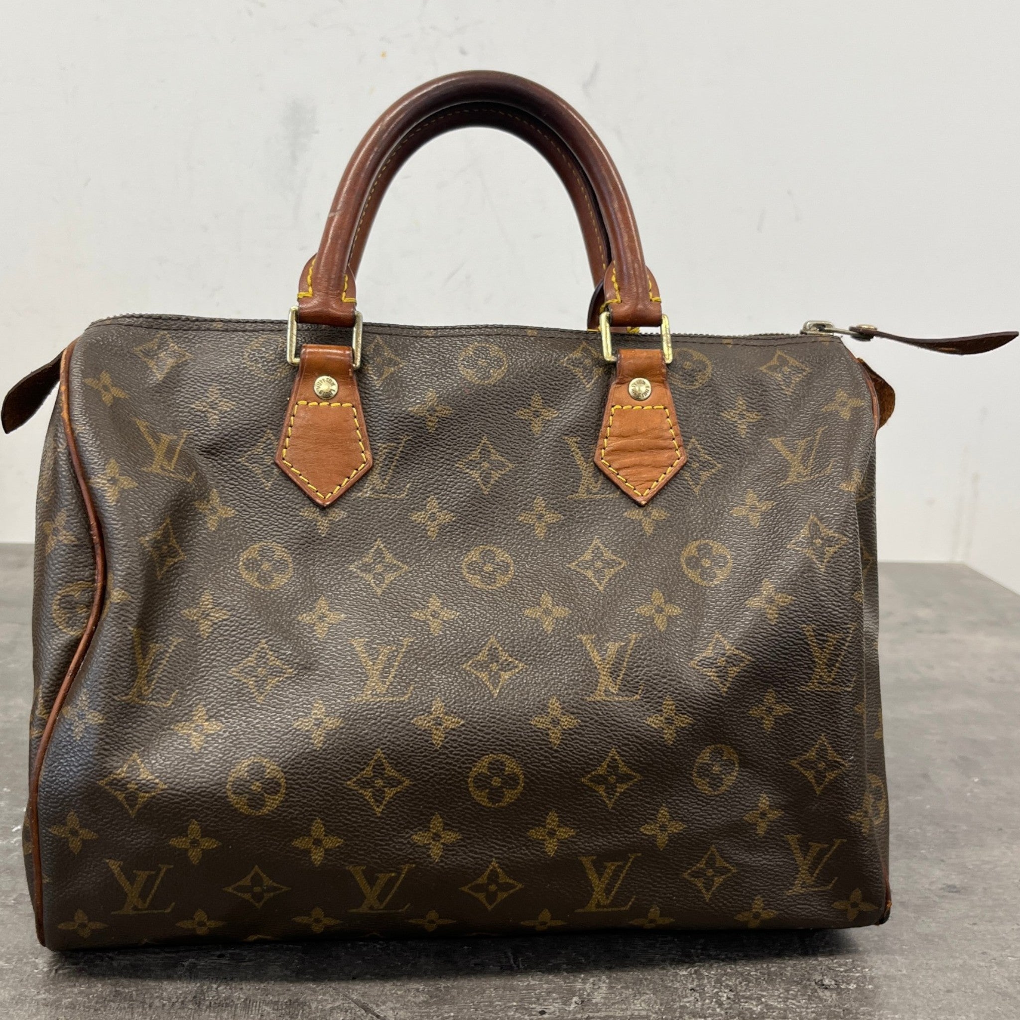 Women's Monogram Speedy 30 Handbag Brown