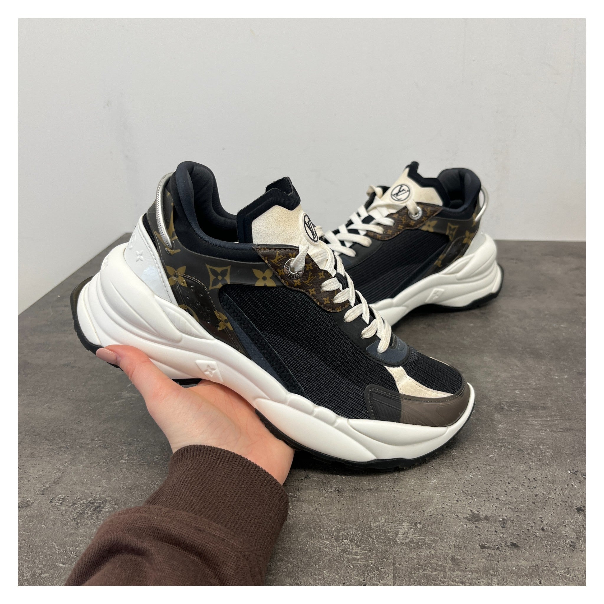 Women's Run 55 Low Trainers Black Size EU 38 / UK 5
