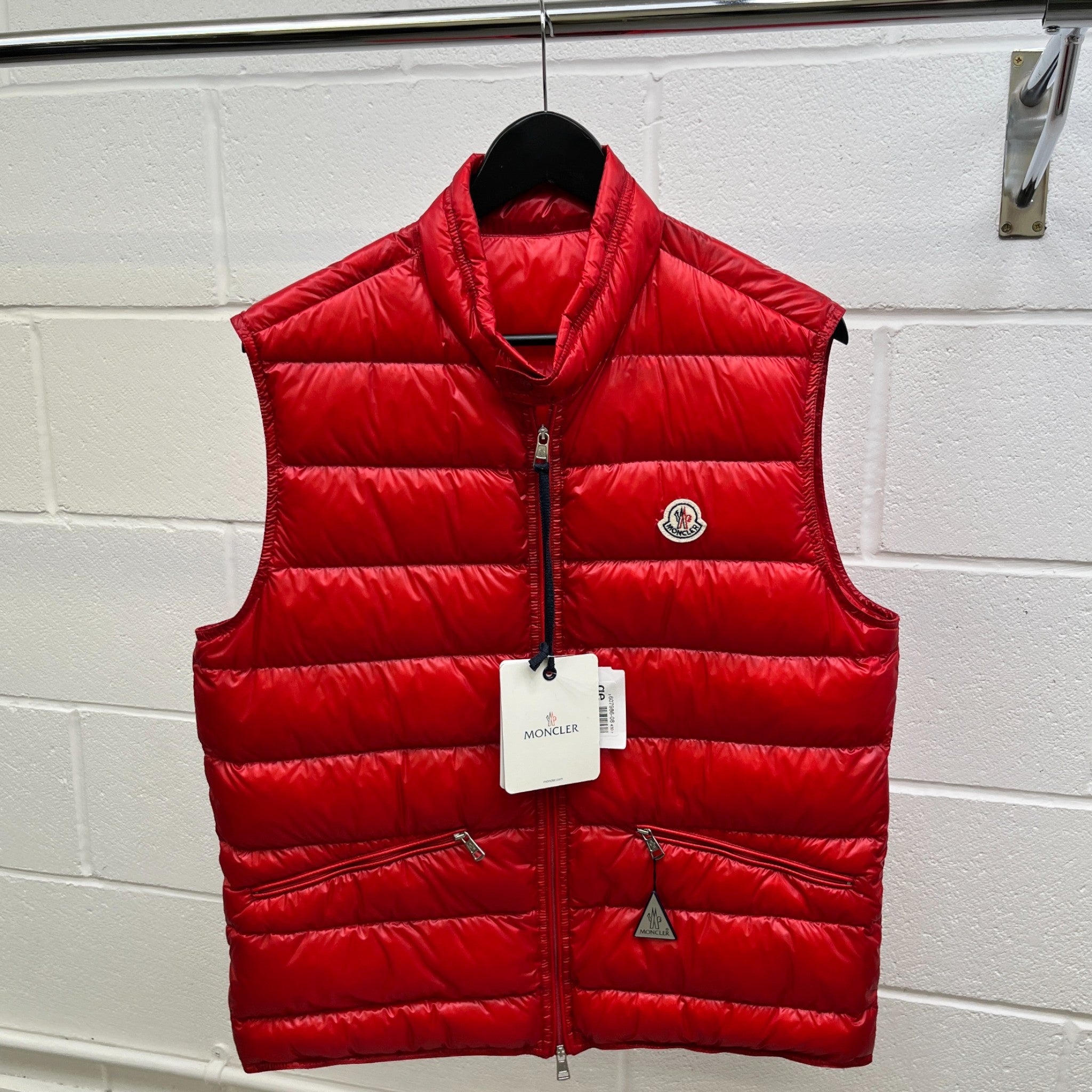 Men's Gui Gilet Red Size 4 / XL