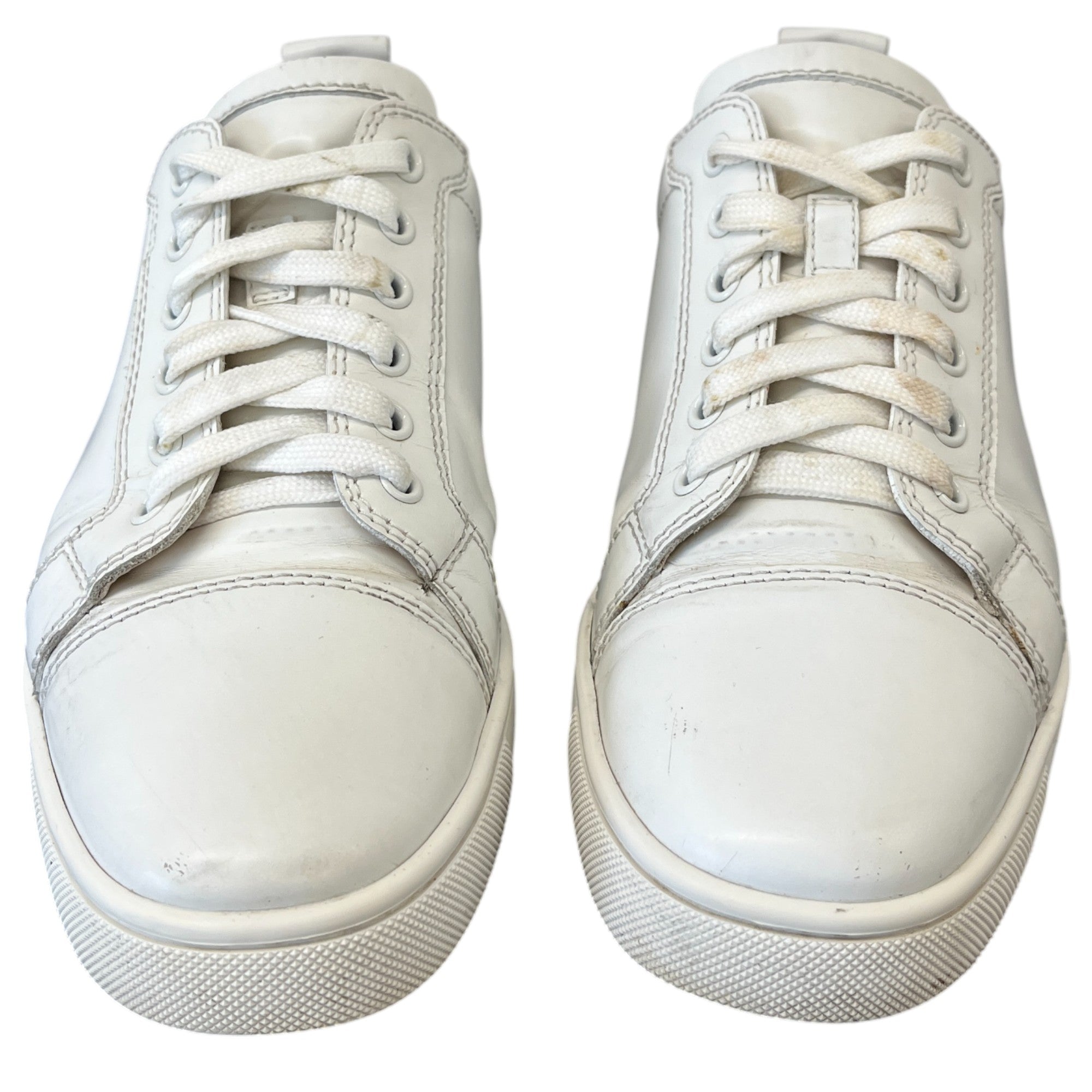 Men's Louis Junior Flat Low Trainers White Size EU 40 / UK 6