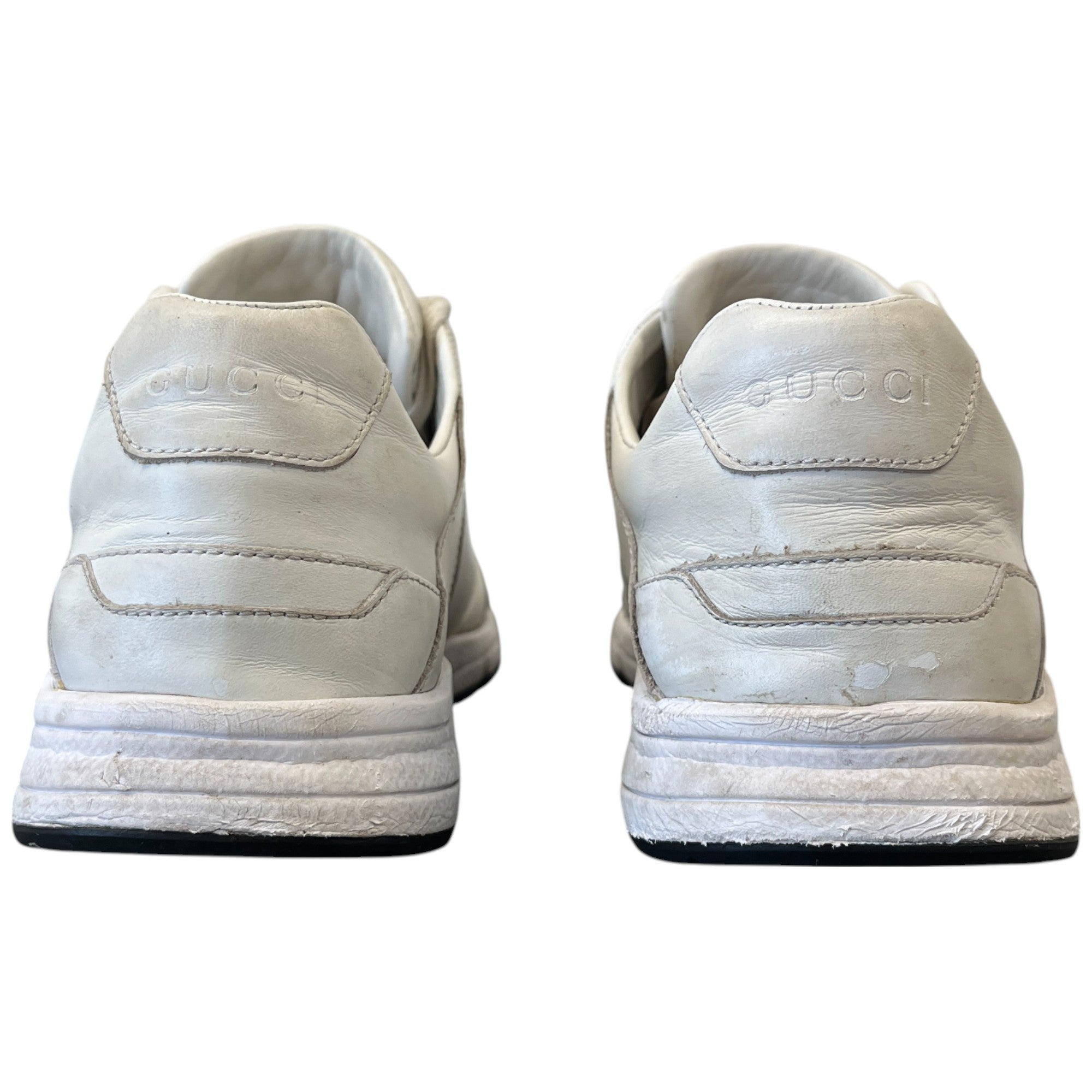 Women's Gg Logo Low Trainers White Size EU 38 / UK 5