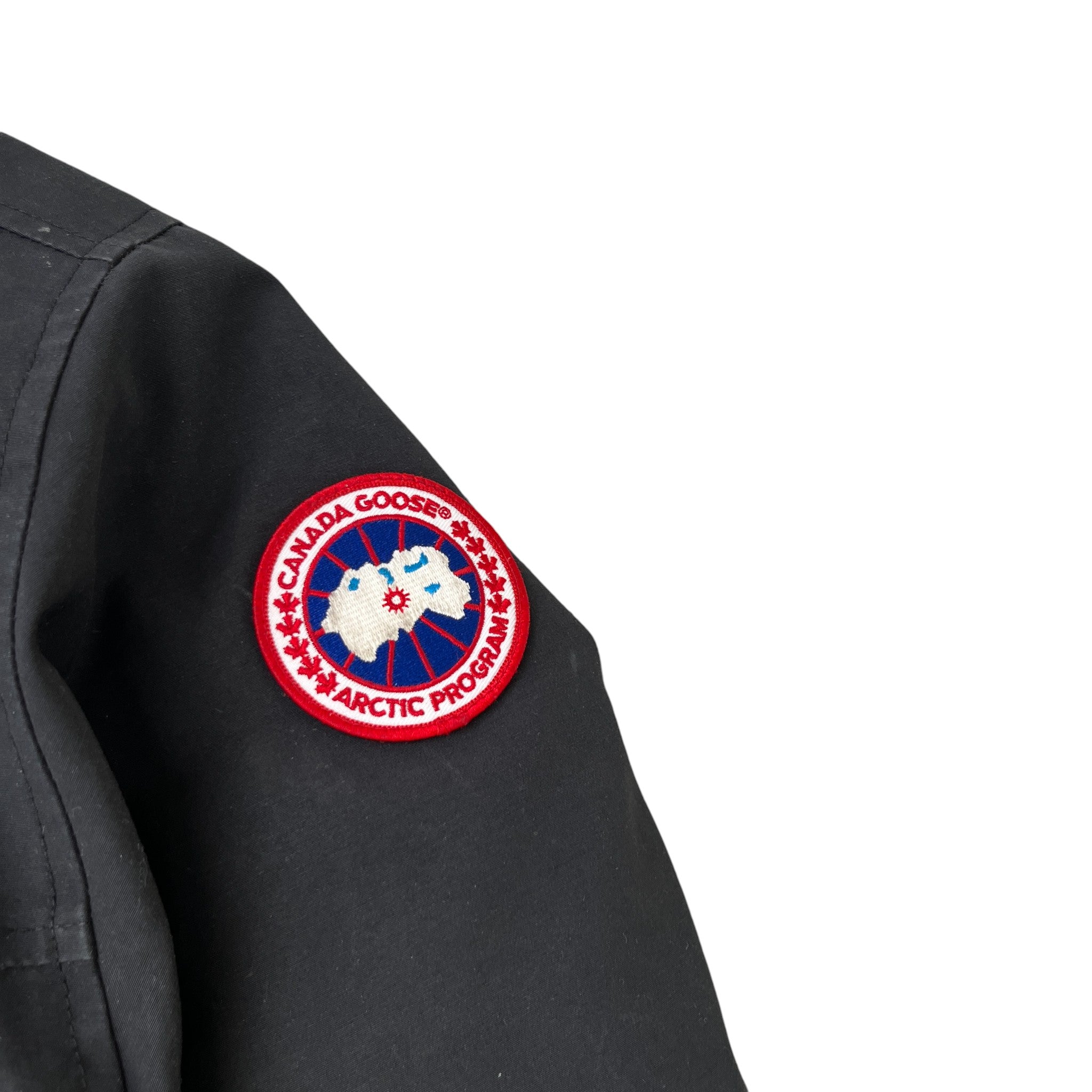 Men's Langford Parka Down Jacket Black Size L