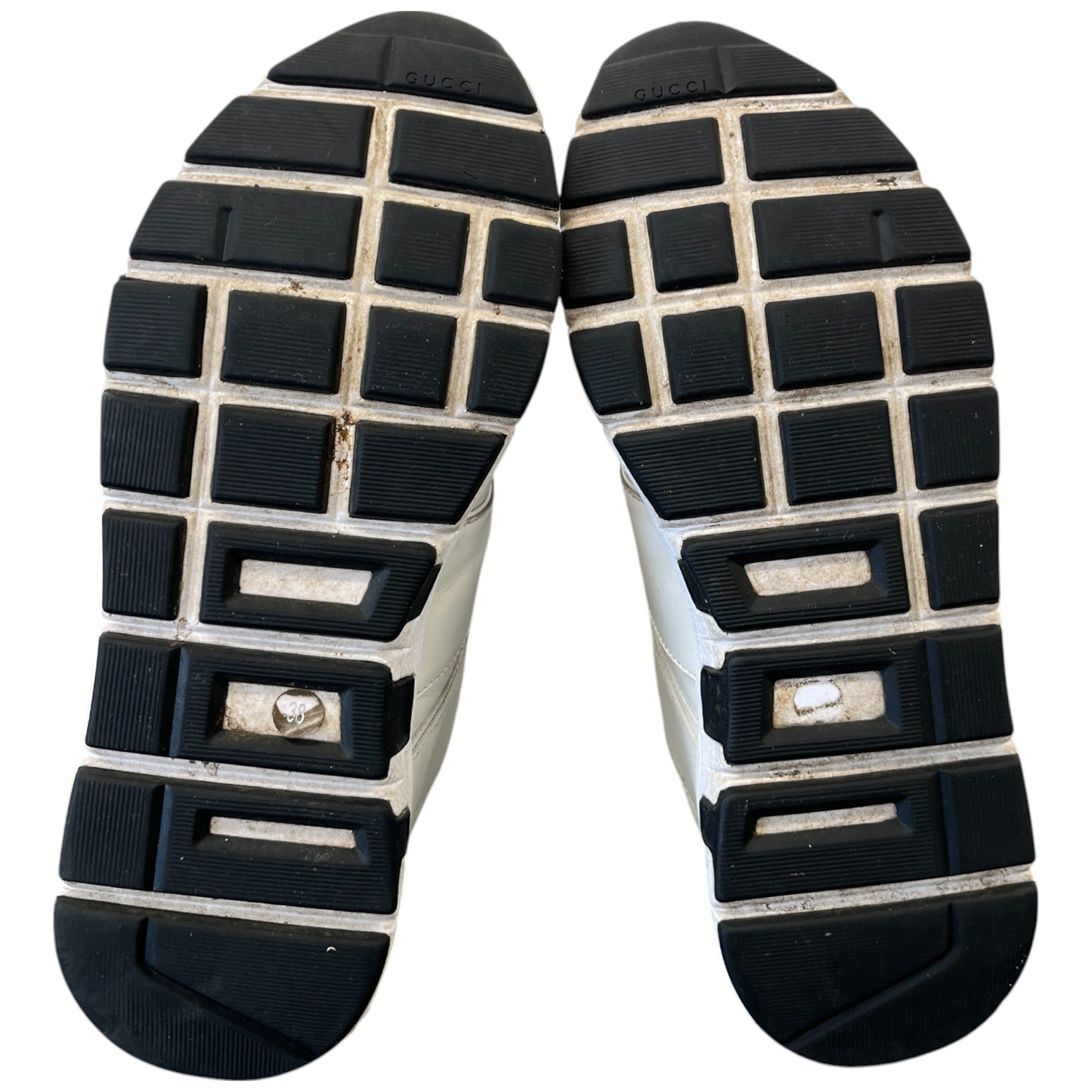 Women's Gg Logo Low Trainers White Size EU 38 / UK 5