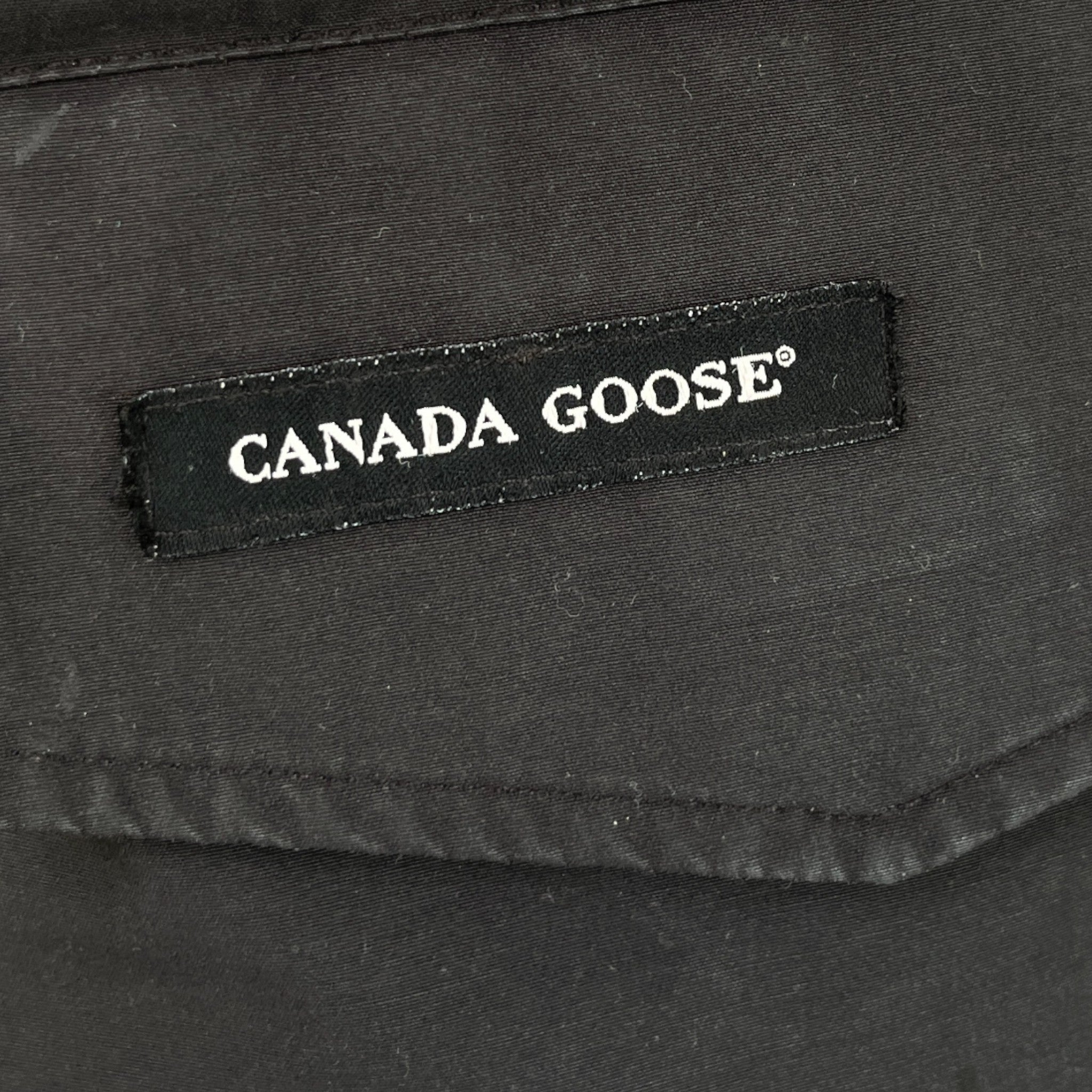 Men's Langford Parka Down Jacket Black Size L