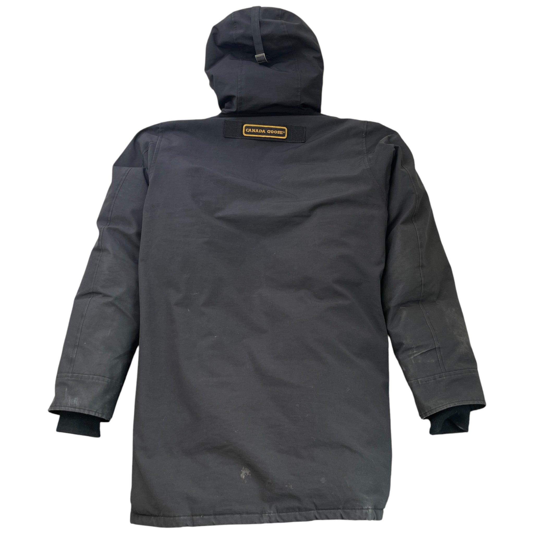 Men's Langford Parka Down Jacket Black Size L