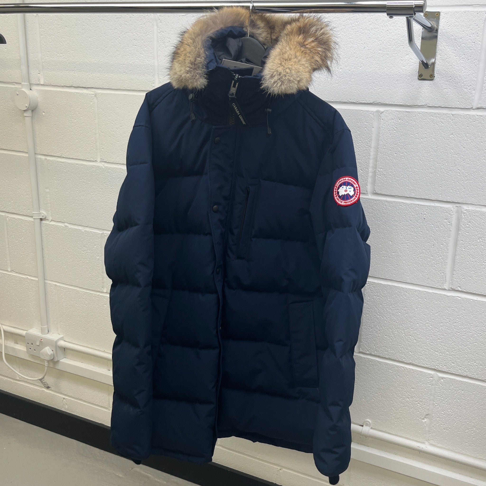 Men's Carson Down Jacket Navy Size XXL