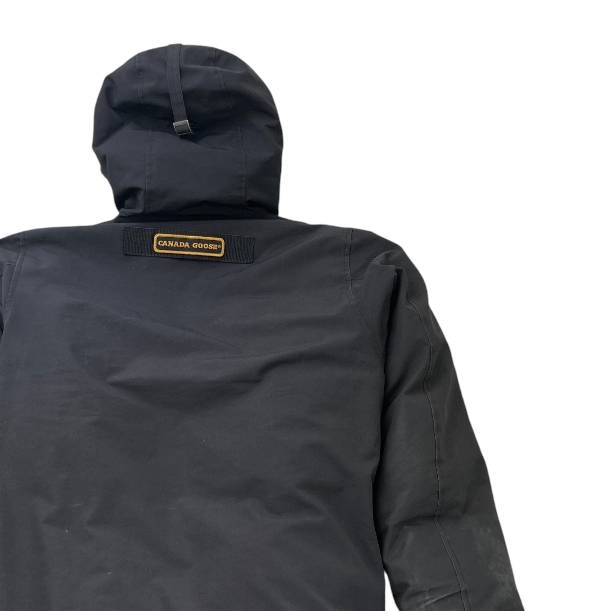 Men's Langford Parka Down Jacket Black Size L