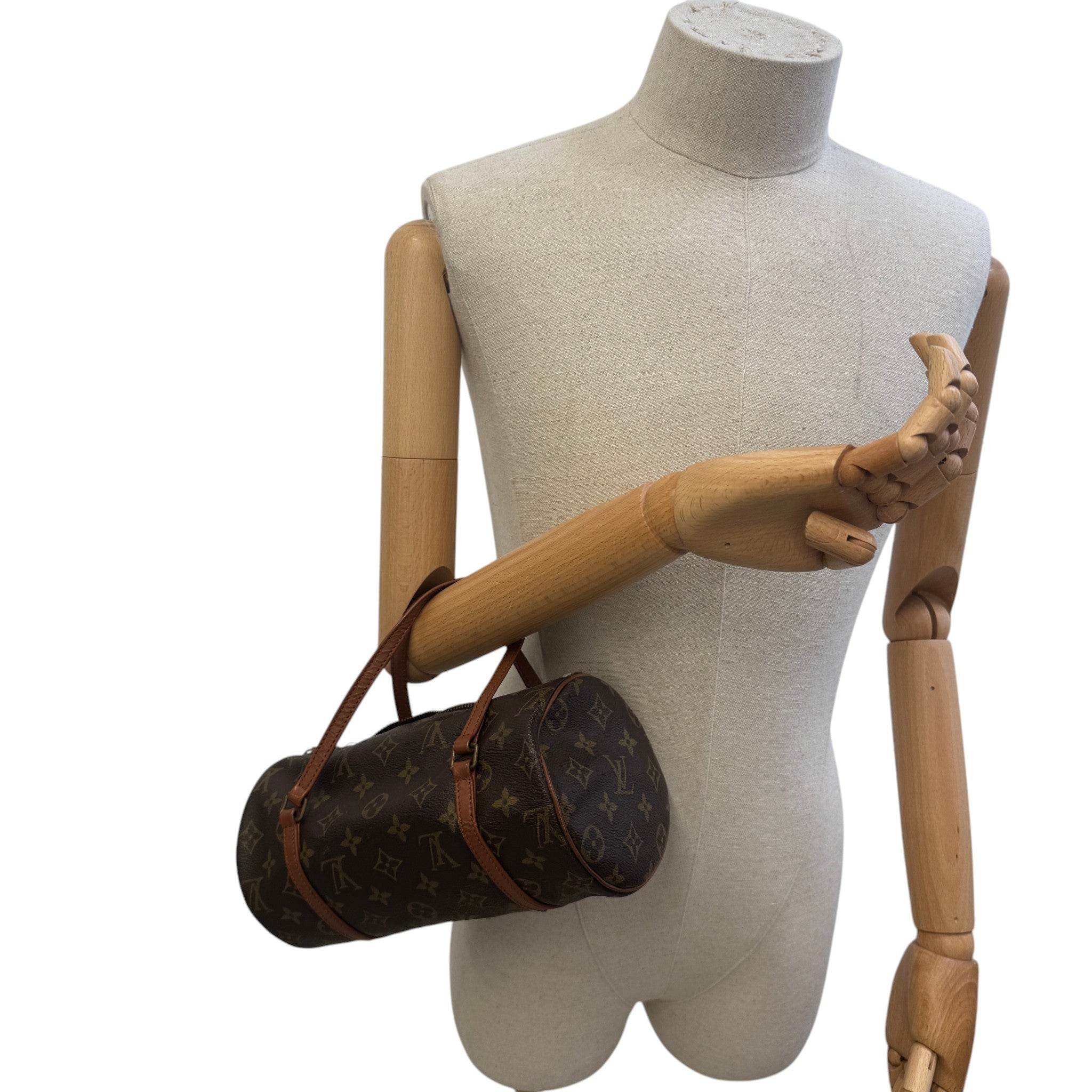 Women's Monogram Papillon Bag Brown