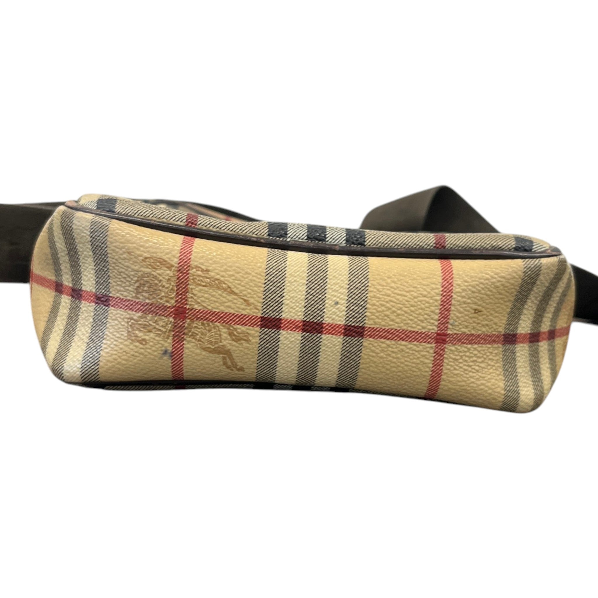 Men's Nova Check Crossbody Bag Brown