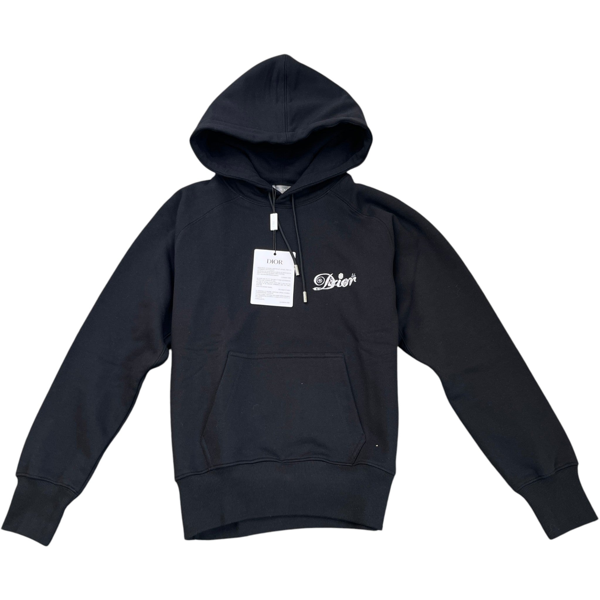 Men's Kenny Scharf Playing Cards Hoodie Black Size XXS