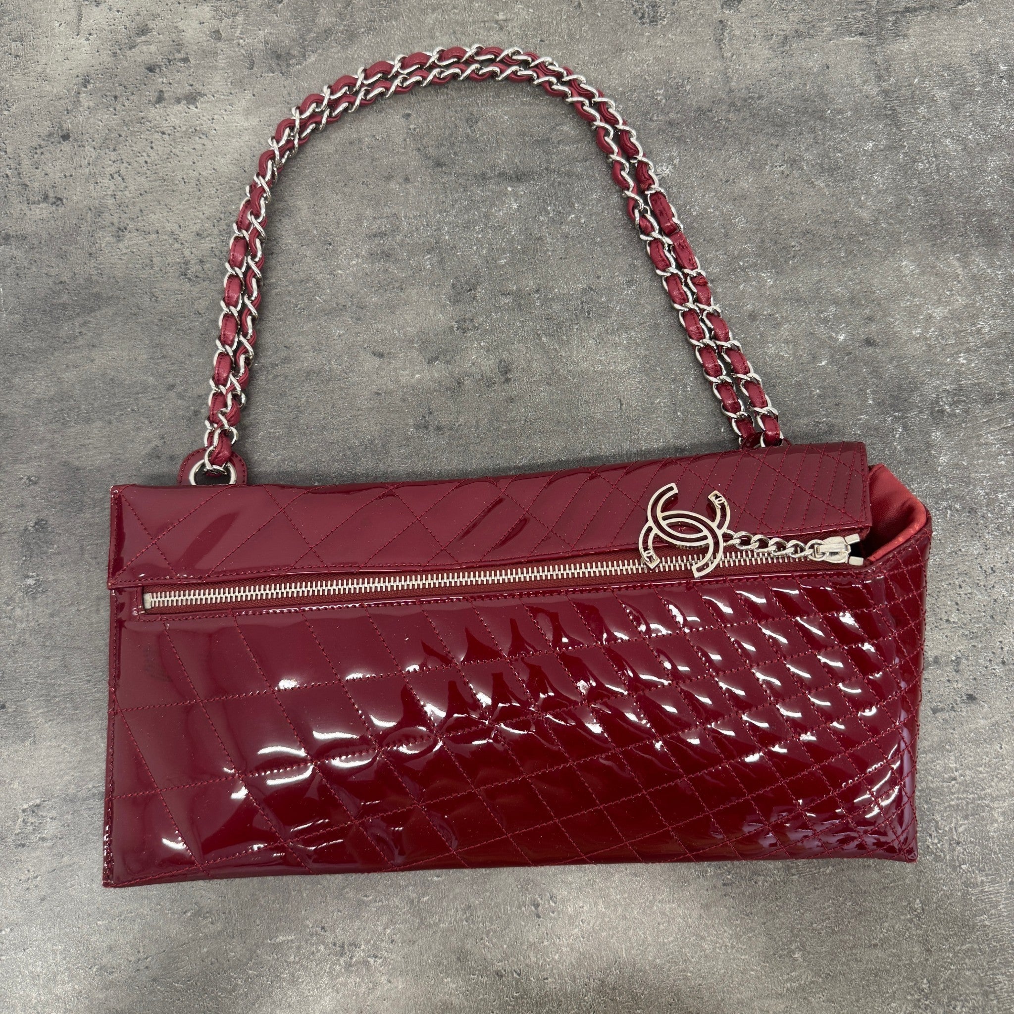 Women's Kaleidoscope Clutch Bag Red