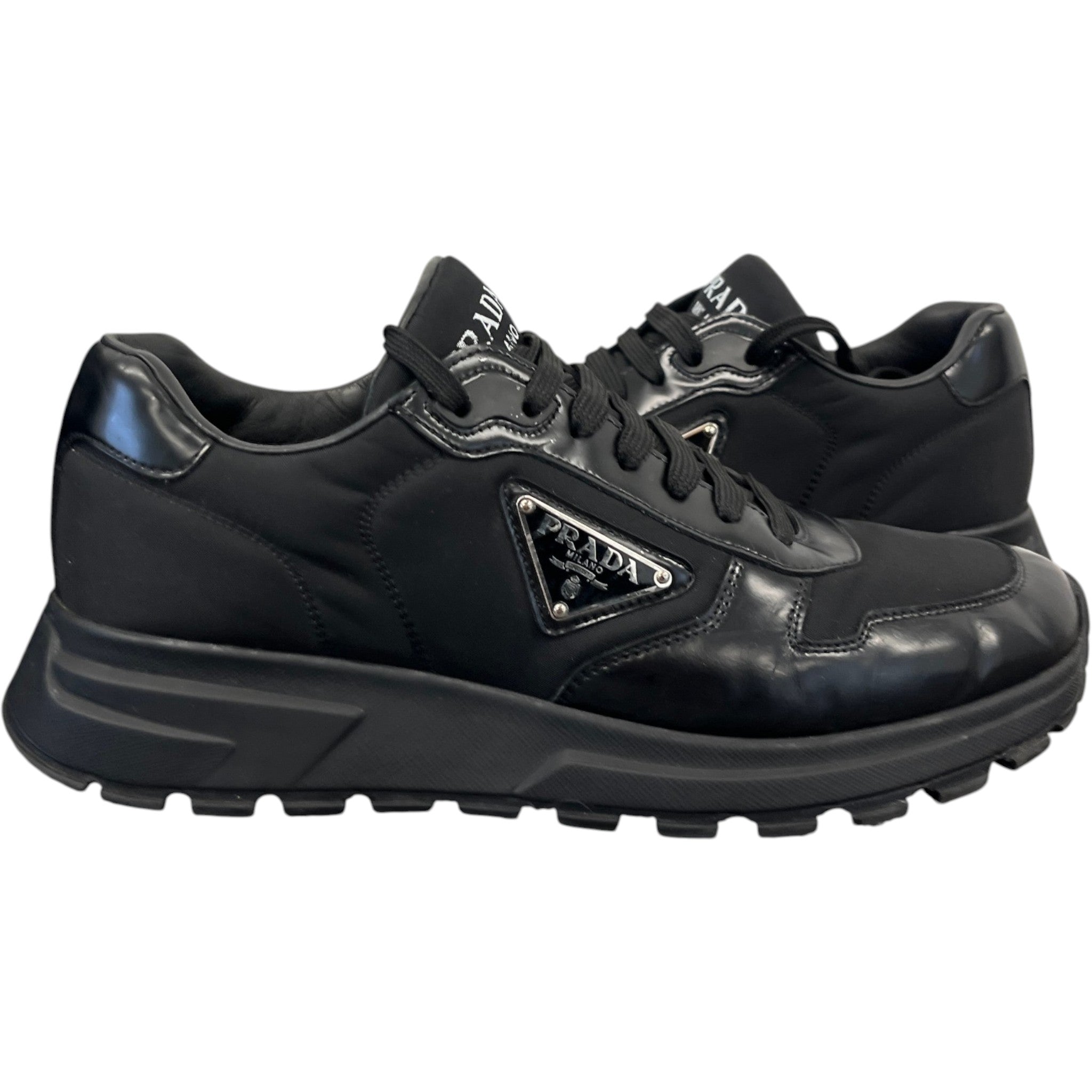 Men's Re-Nylon Prax 1 Low Trainers Black Size EU 40 / UK 6